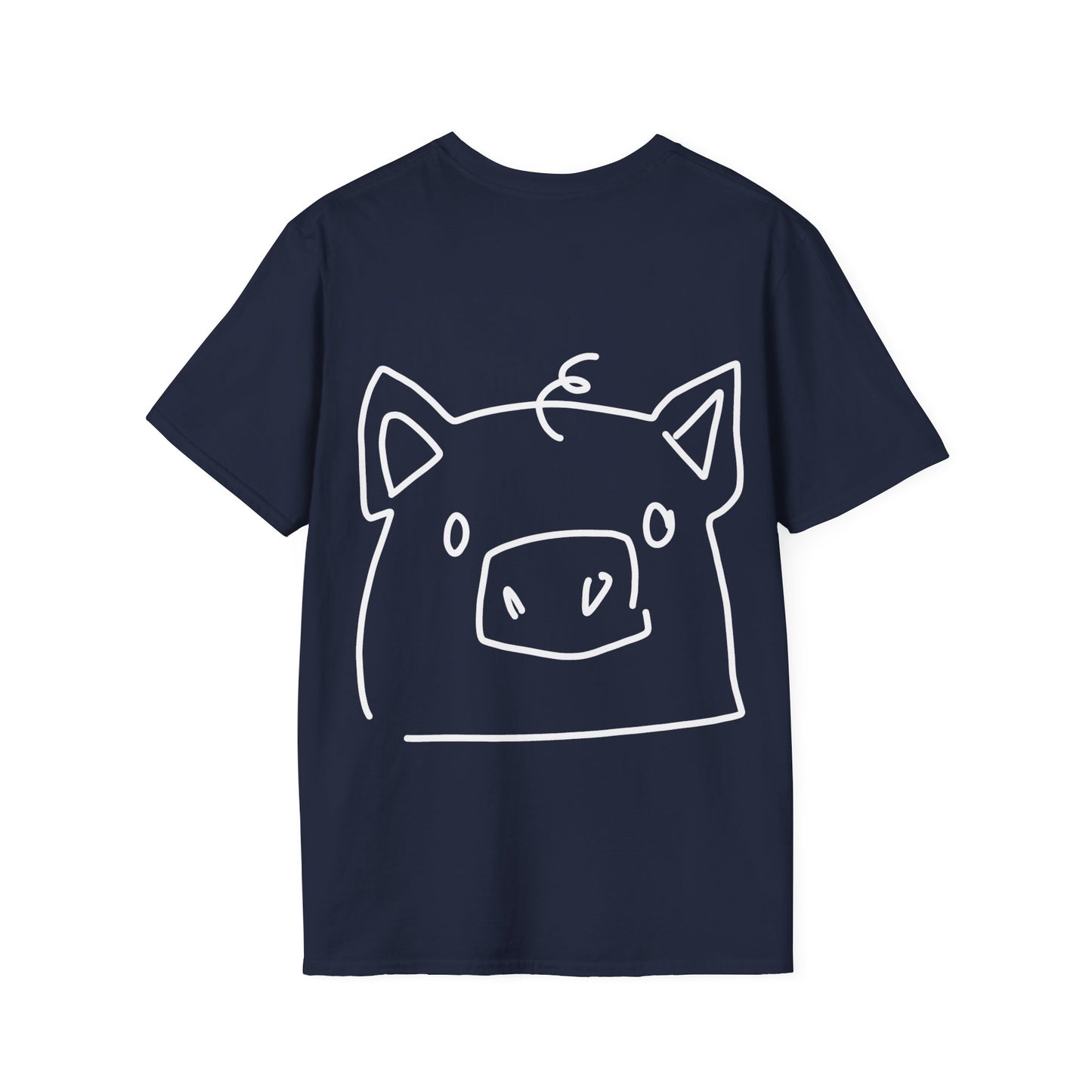 Piggy Face Unisex Tee - ALIQUOS