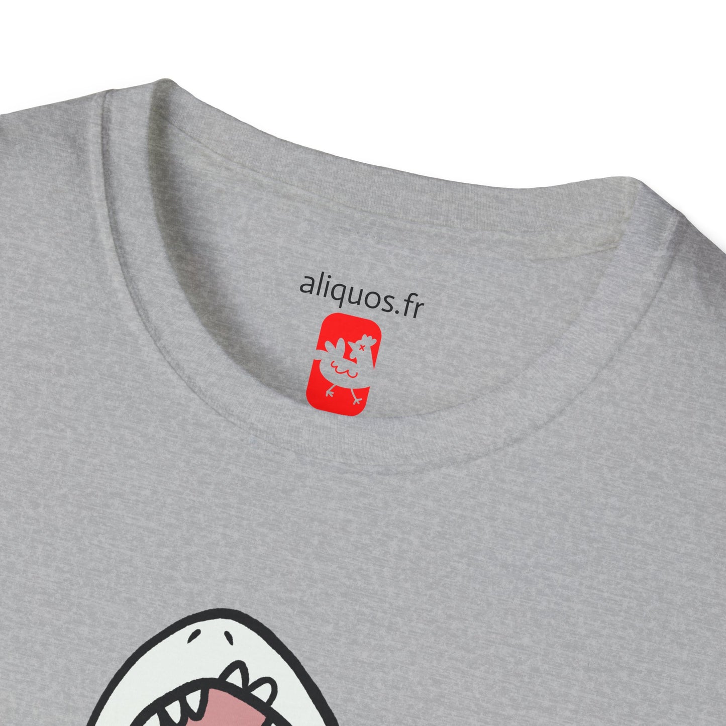 Unisex T-Shirt - Screaming Shark - Aliquos