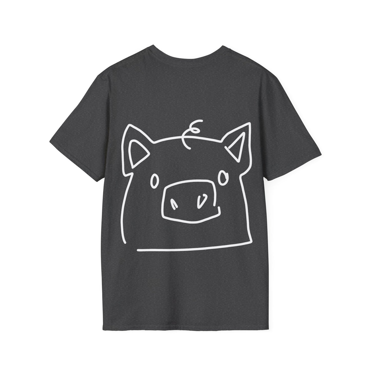 Piggy Face Unisex Tee - ALIQUOS