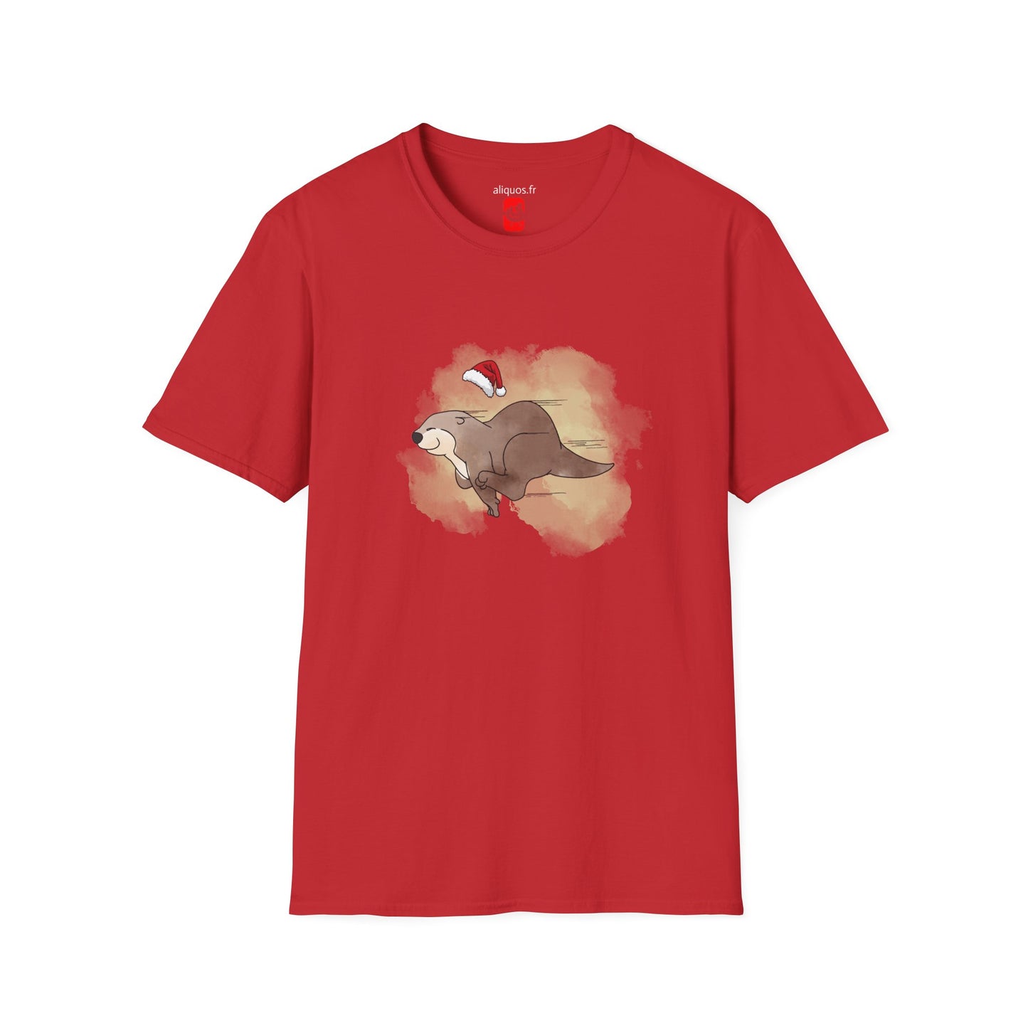 Unisex T-Shirt - Christmas Otter 17