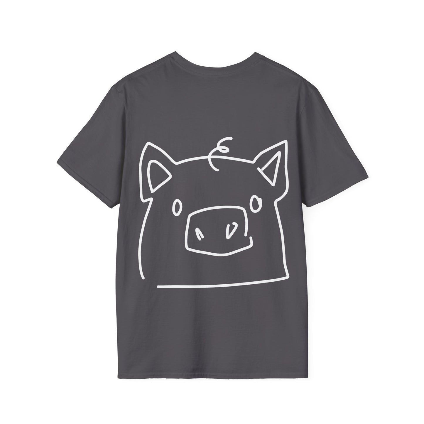 Piggy Face Unisex Tee - ALIQUOS