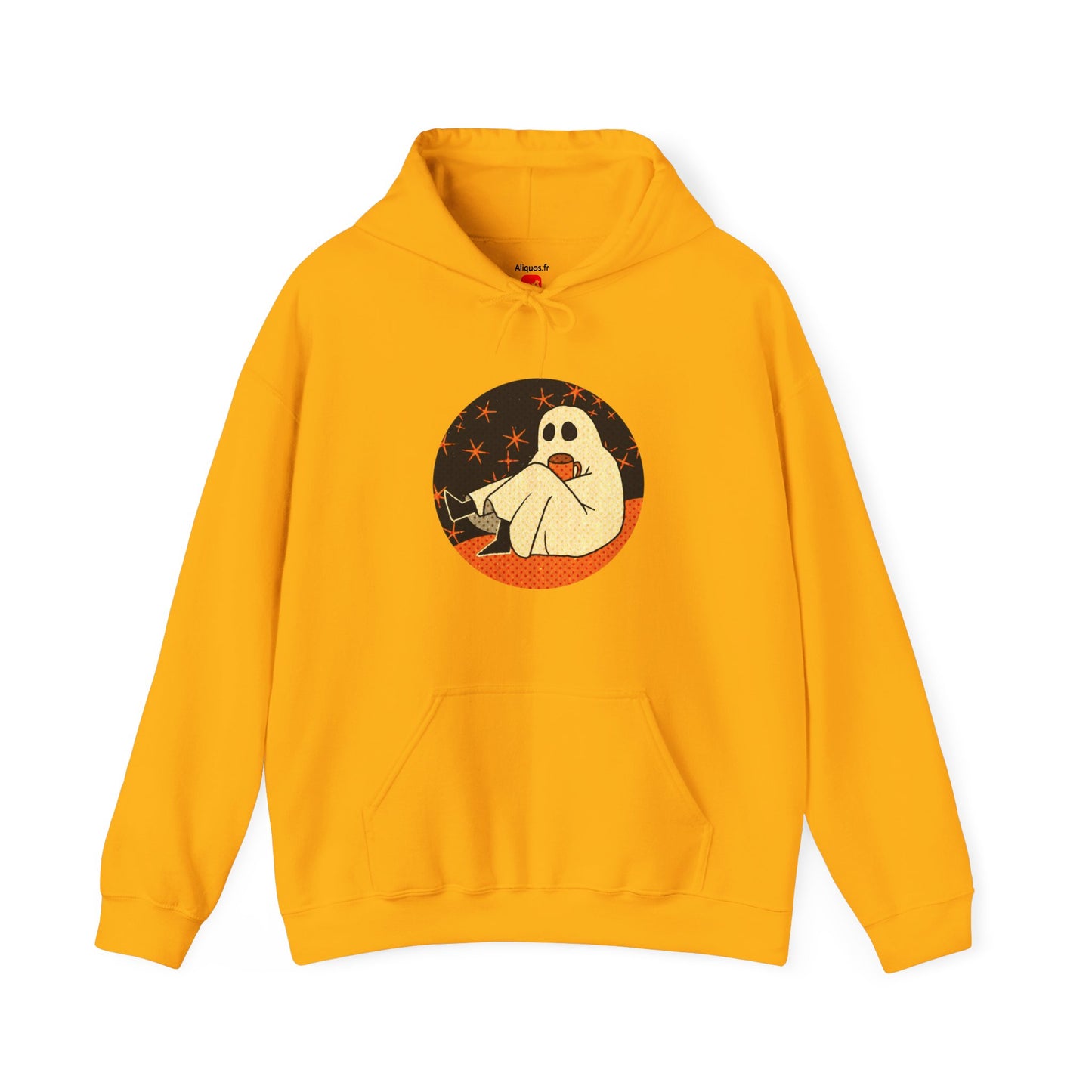 Sweat à capuche unisexe - Motif « Moonlit Coffee »