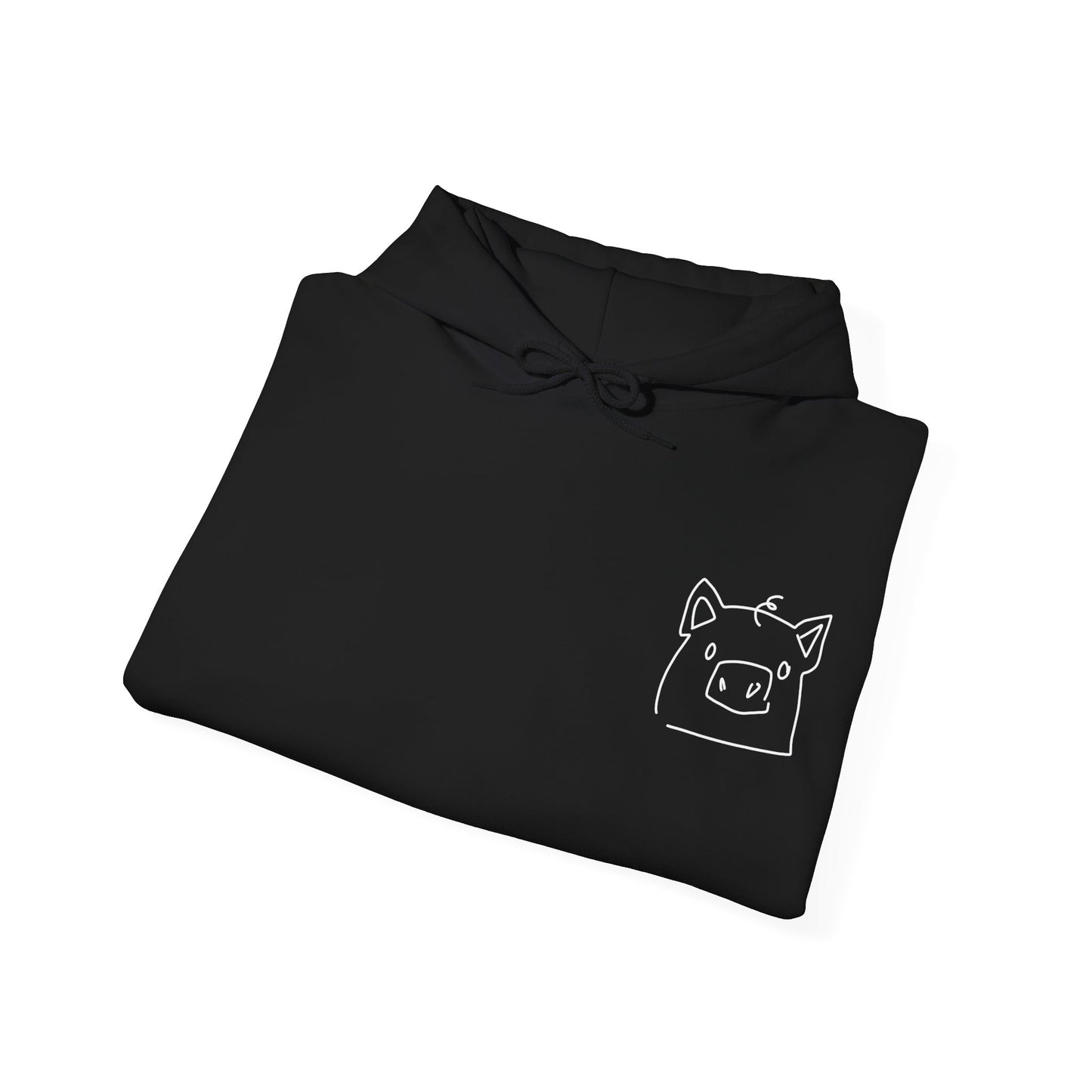 Piggy Face Unisex Hooded Sweatshirt - ALIQUOS
