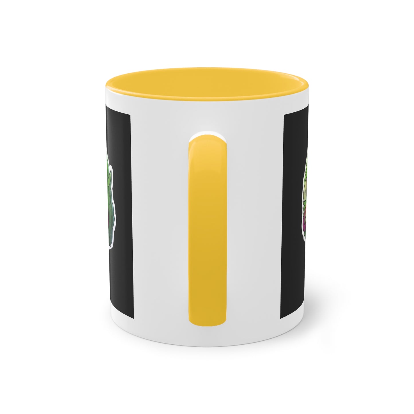 Two Tone Mug - Water Monster Design - ALIQUOS