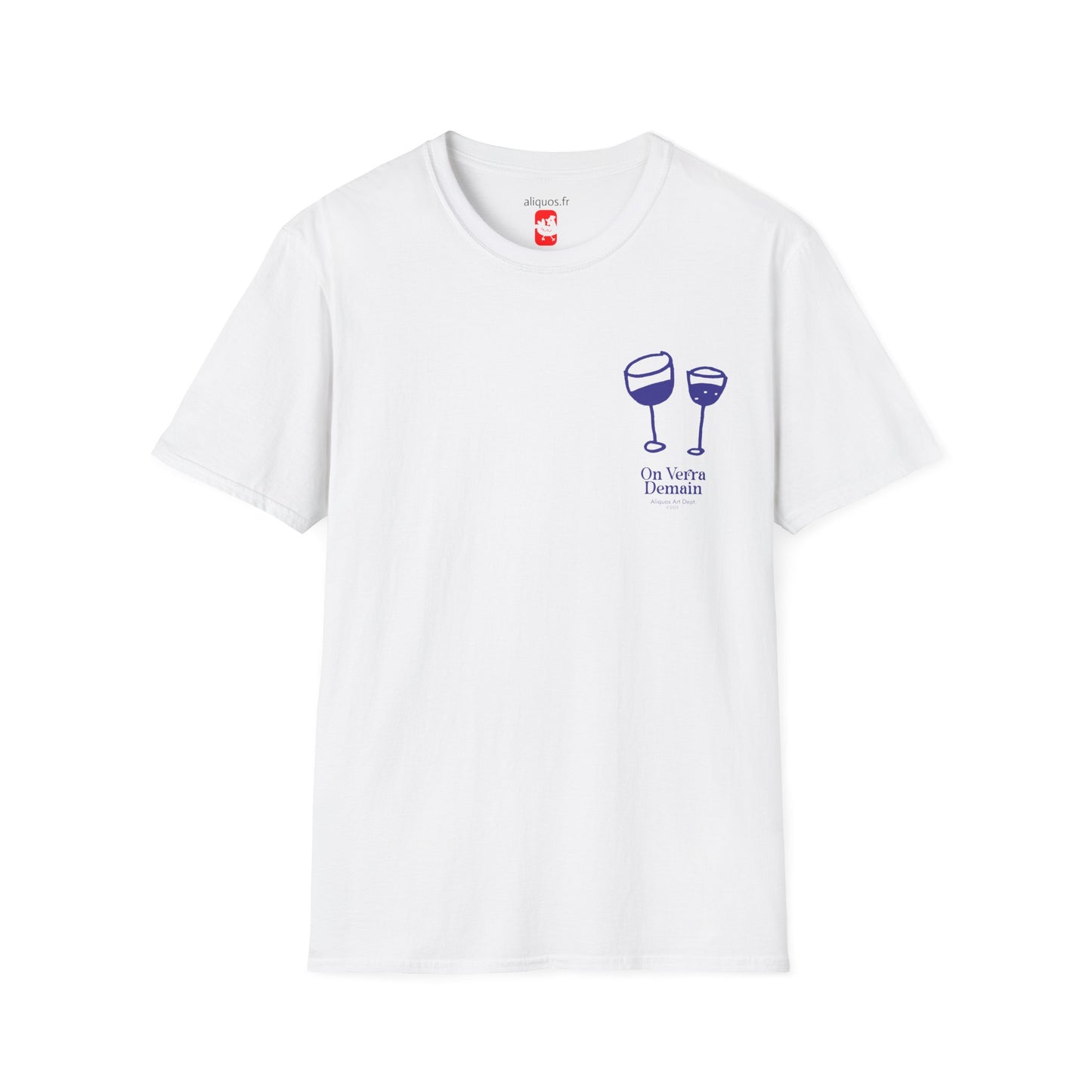 Unisex T-Shirt - Wine Drinkers - On Verra Demain - Aliquos