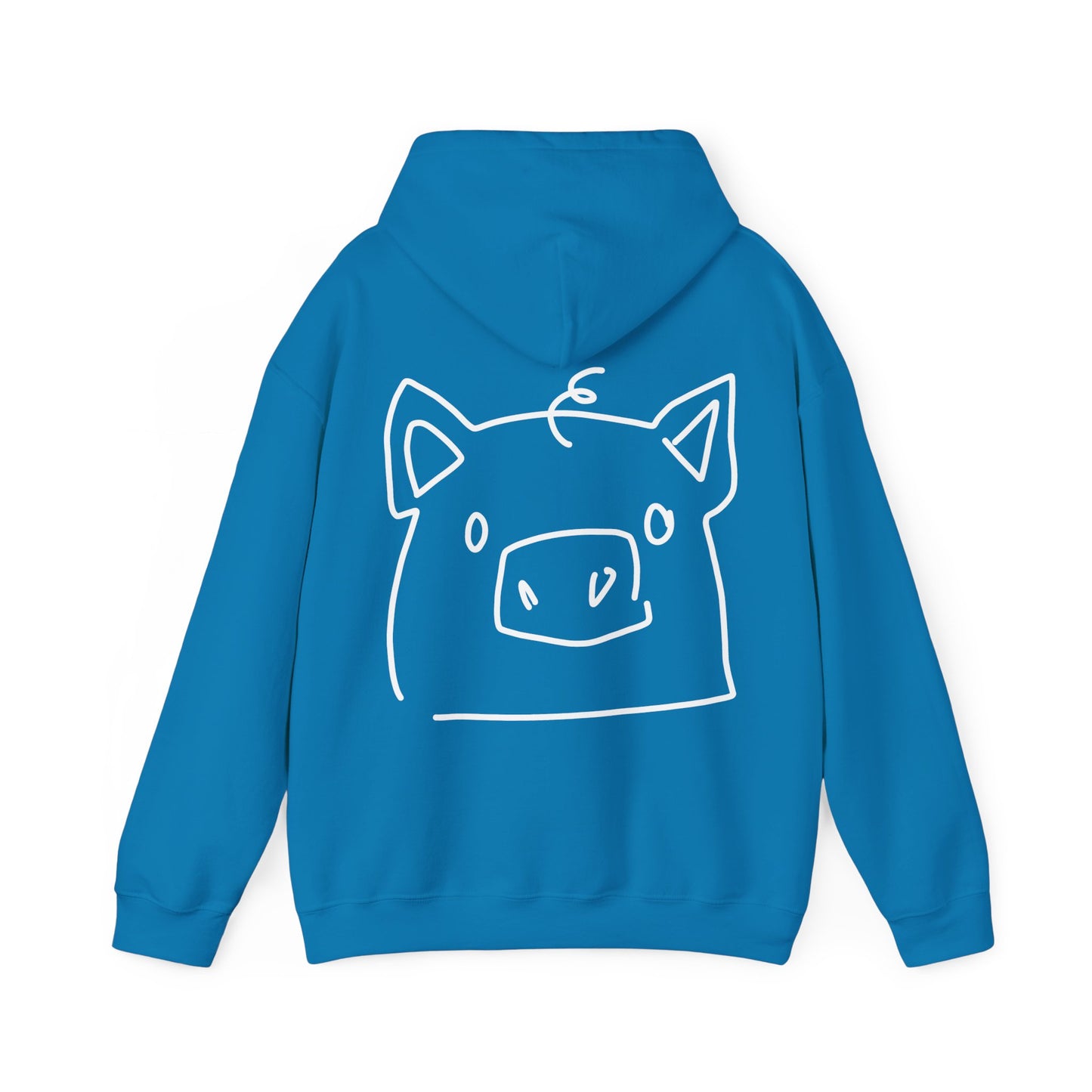 Piggy Face Unisex Hooded Sweatshirt - ALIQUOS