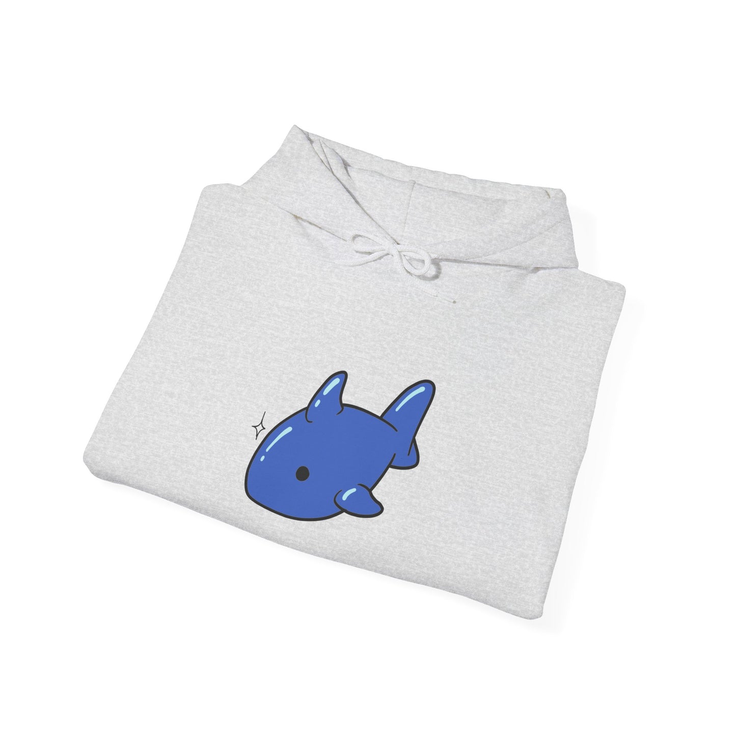 Unisex Hooded Sweatshirt - Floaty Shark - Aliquos