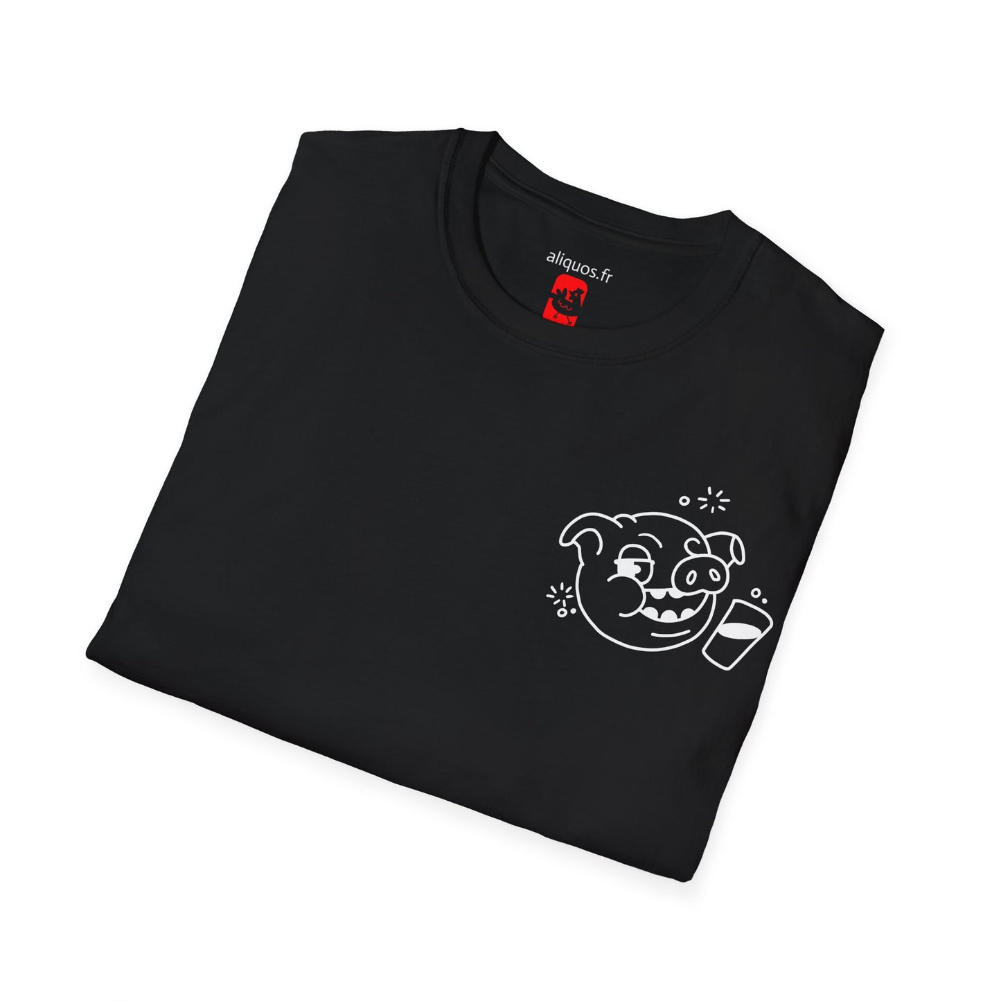 Drunken Piggy Unisex Tee - ALIQUOS