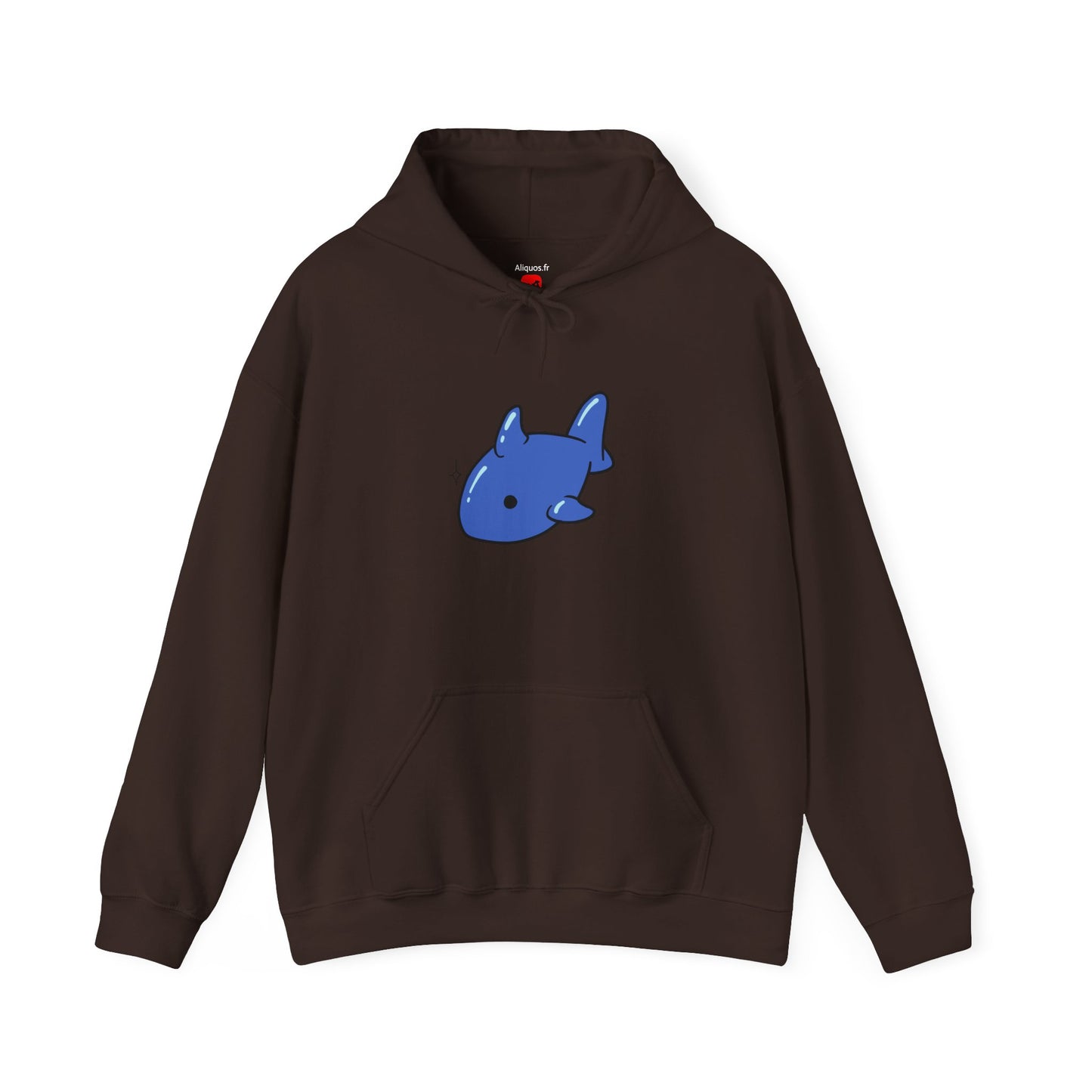 Unisex Hooded Sweatshirt - Floaty Shark - Aliquos