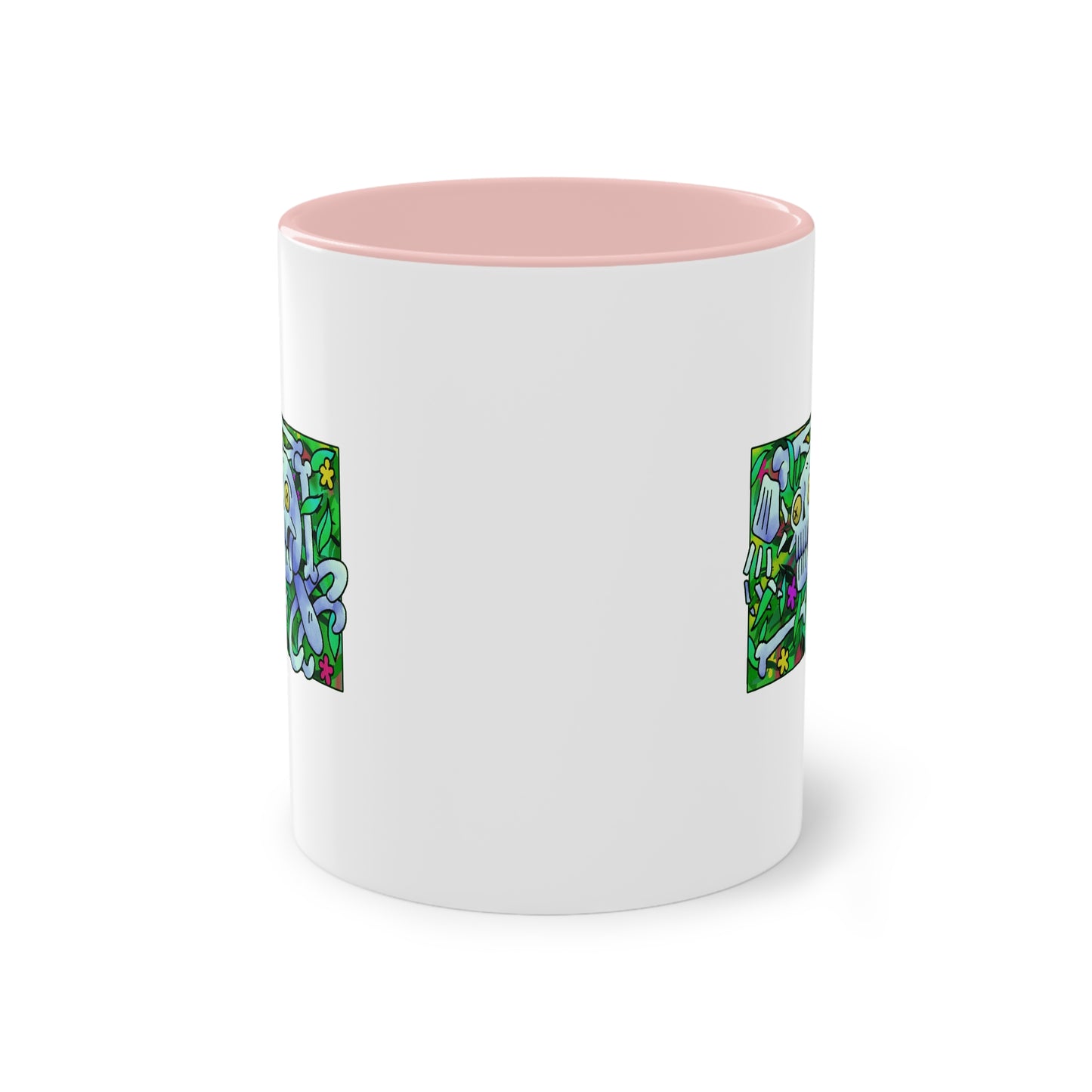 Two Tone Mug - 'What Remains' Design - ALIQUOS