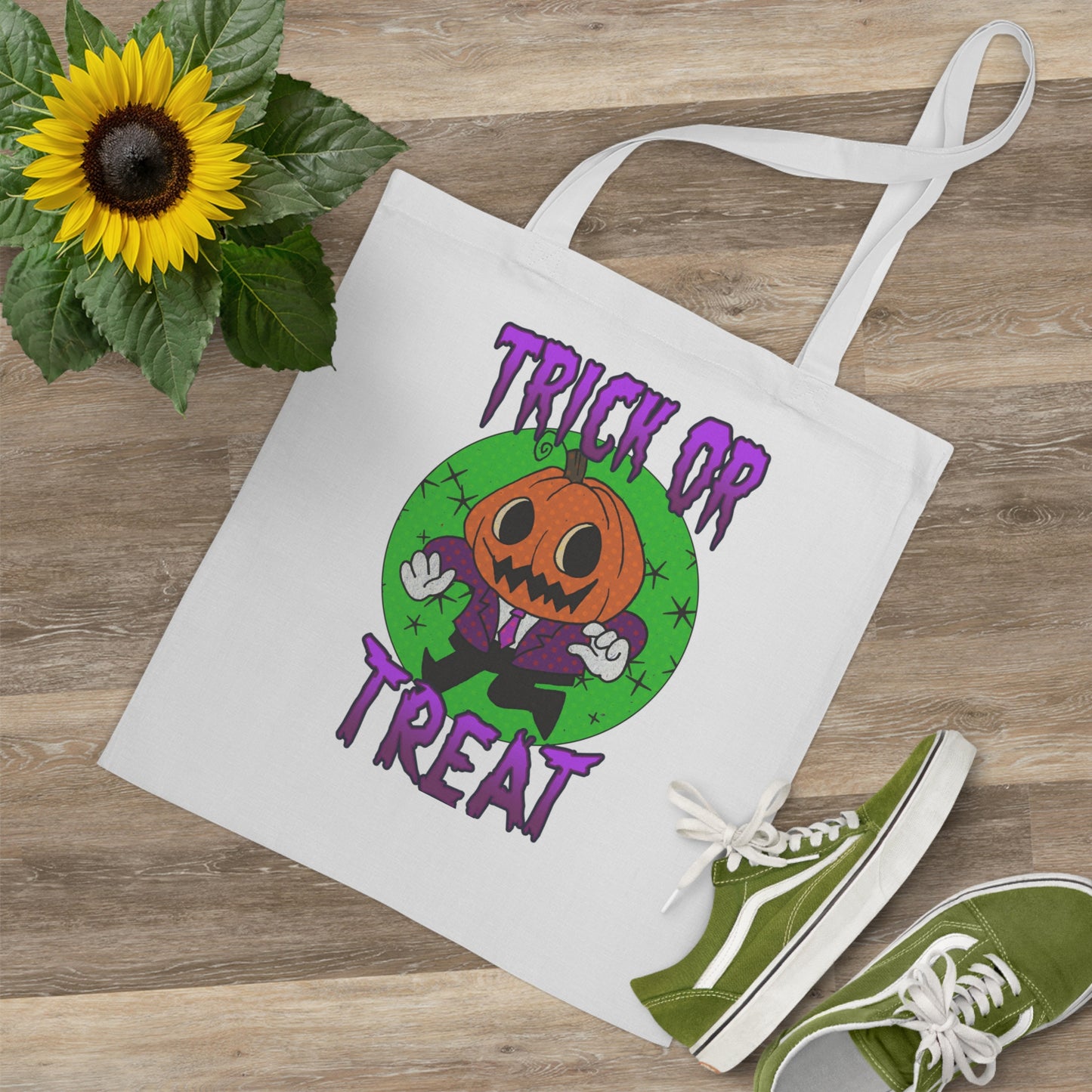 Tote Bag - Halloween Jack O' Lantern - ALIQUOS