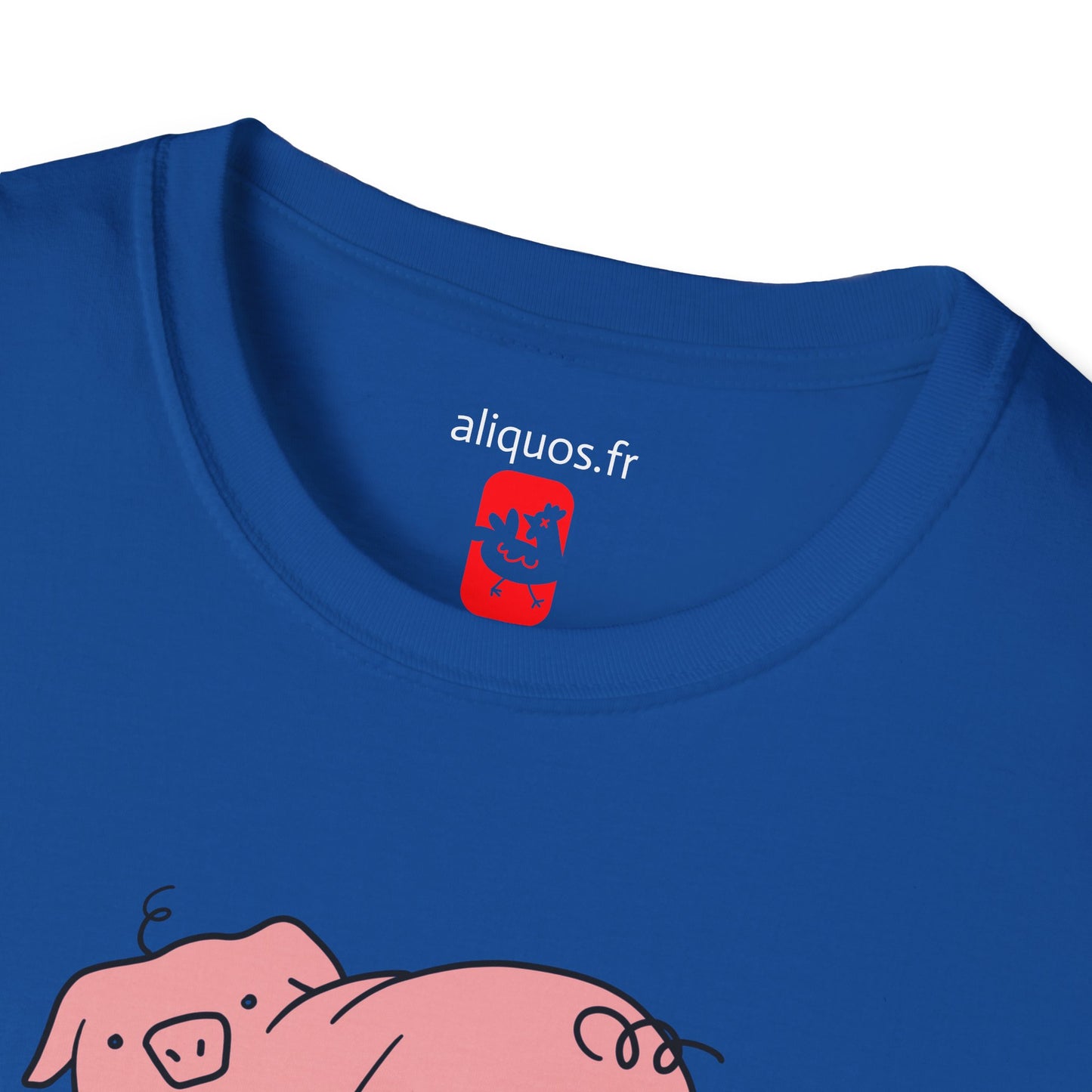 Piggy Rear Unisex Tee - ALIQUOS