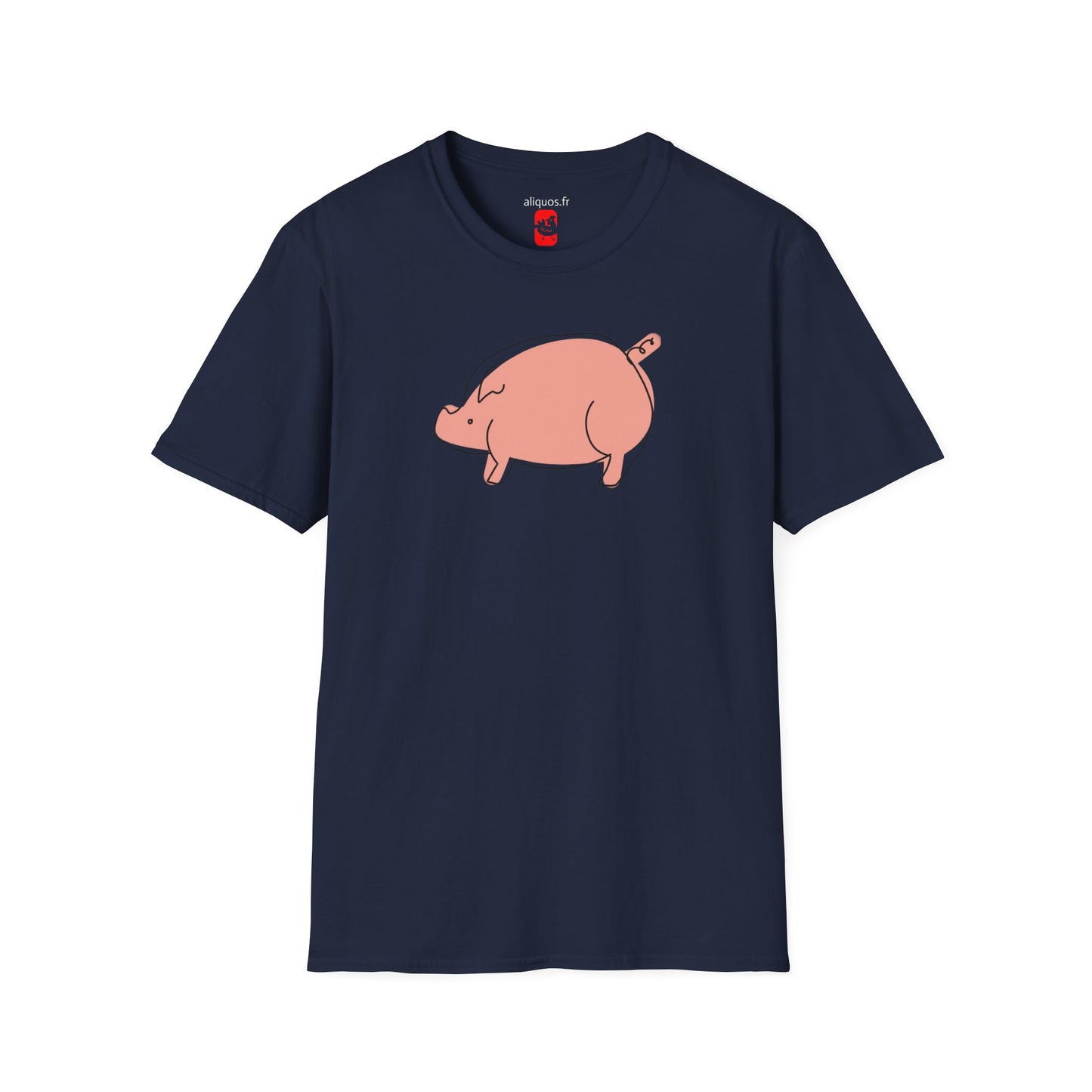 Chubby Piggy Unisex Tee - ALIQUOS