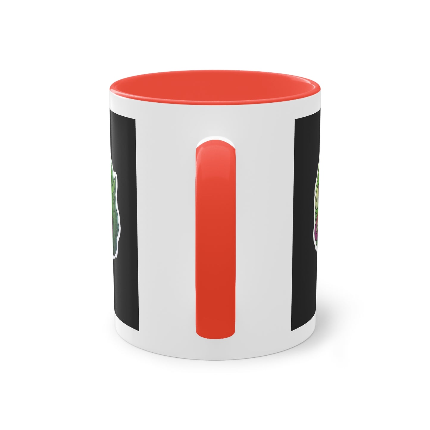 Two Tone Mug - Water Monster Design - ALIQUOS