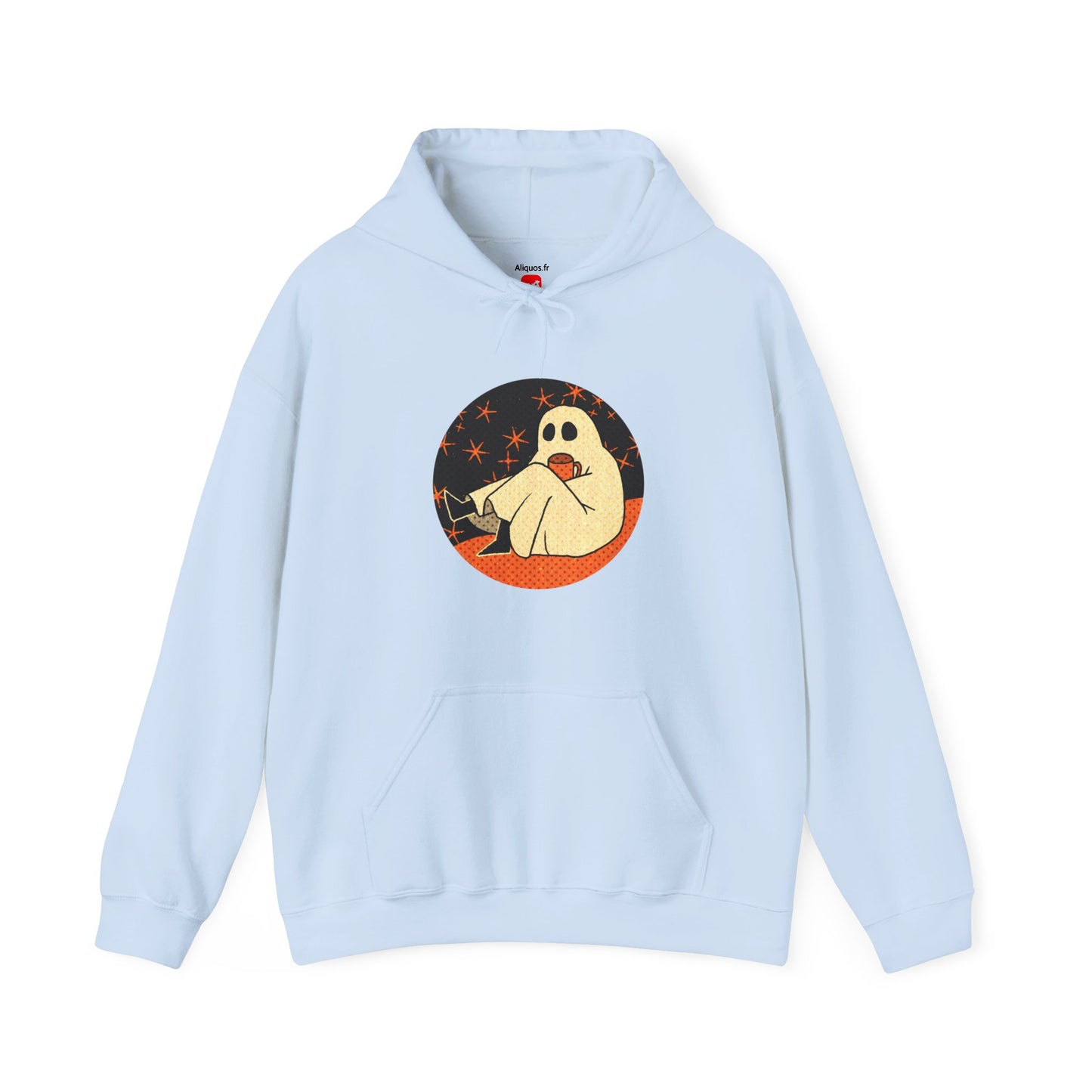 Sweat à capuche unisexe - Motif « Moonlit Coffee »