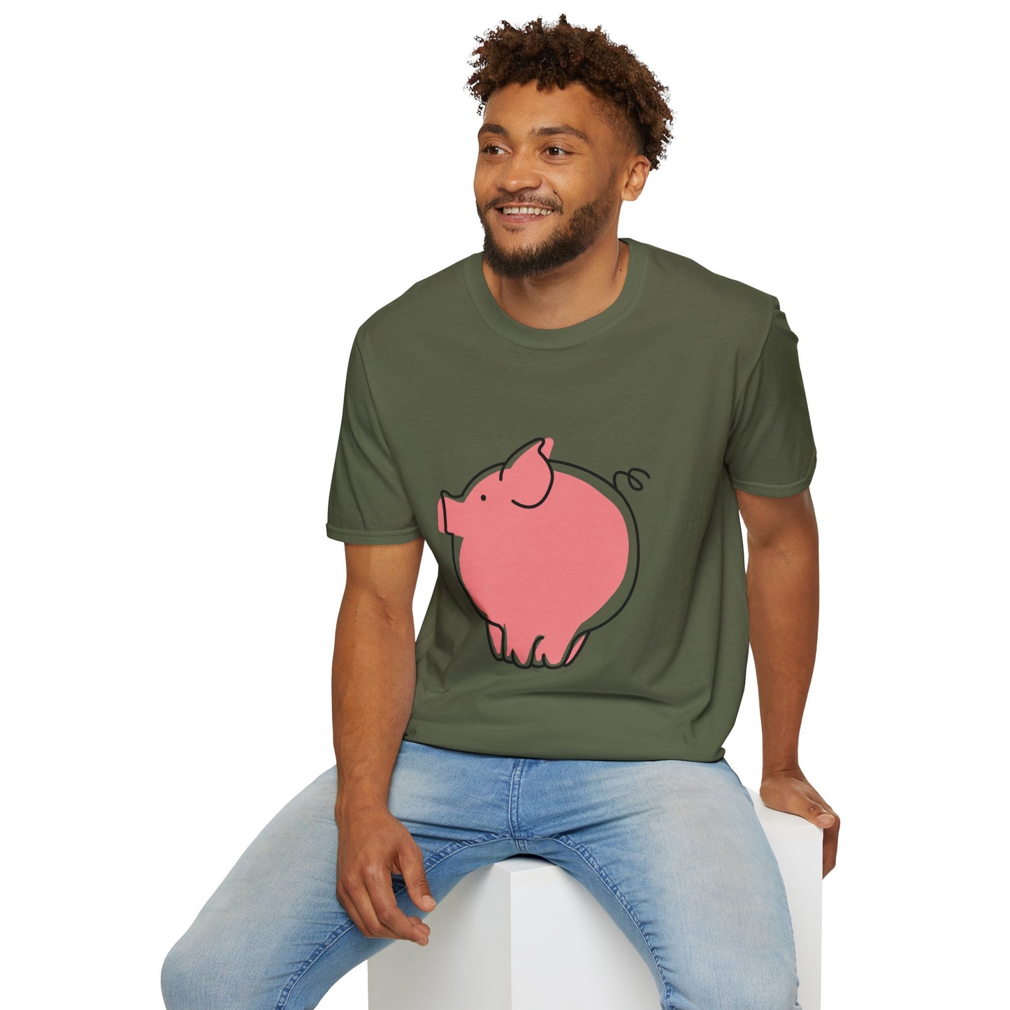 Pudgy Piggy Unisex Tee - ALIQUOS
