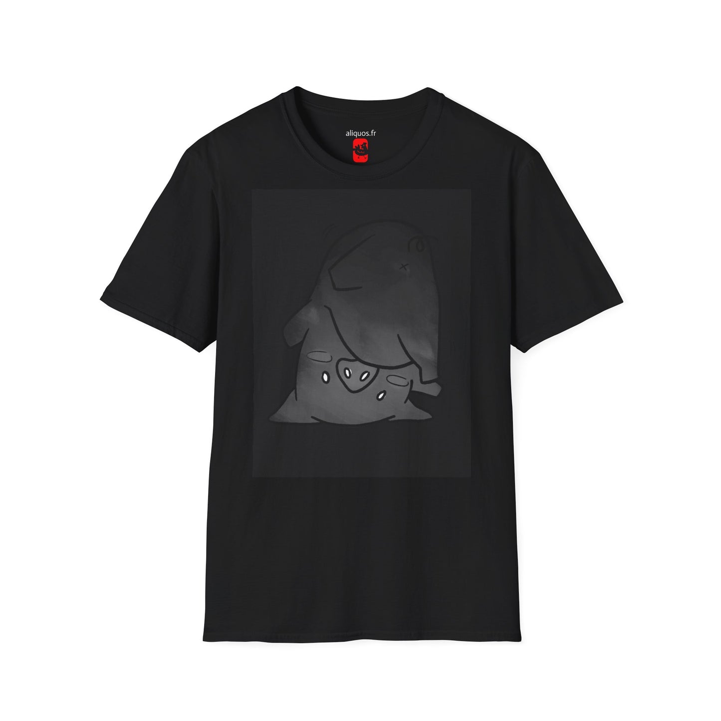 Unisex T-Shirt - Dark Piggy - Aliquos