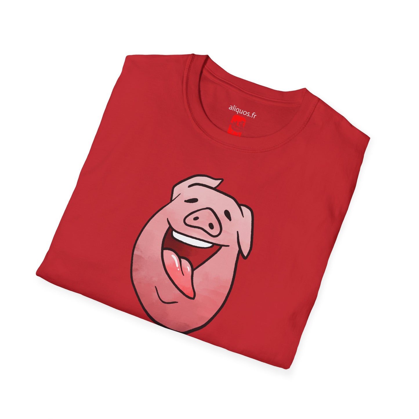 Unisex T-Shirt - Licky Piggy - Aliquos