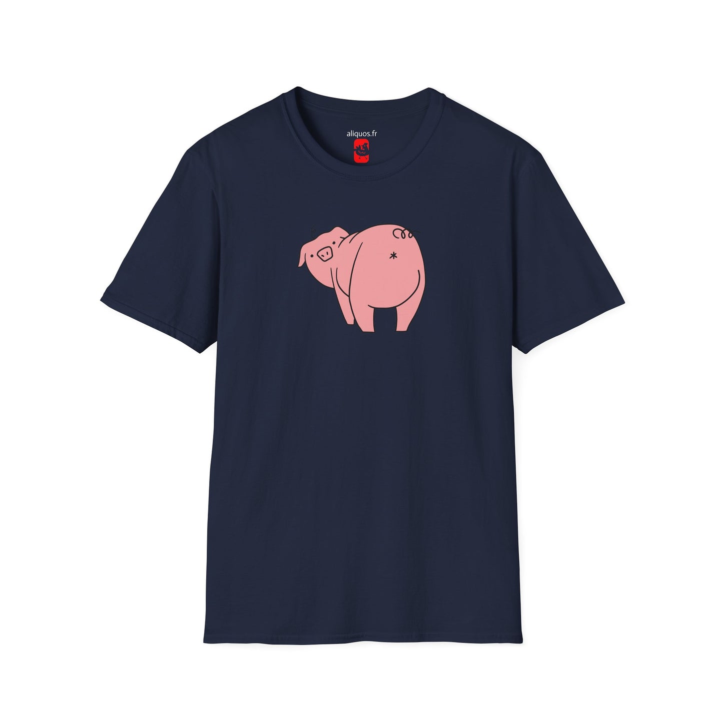 Piggy Rear Unisex Tee - ALIQUOS