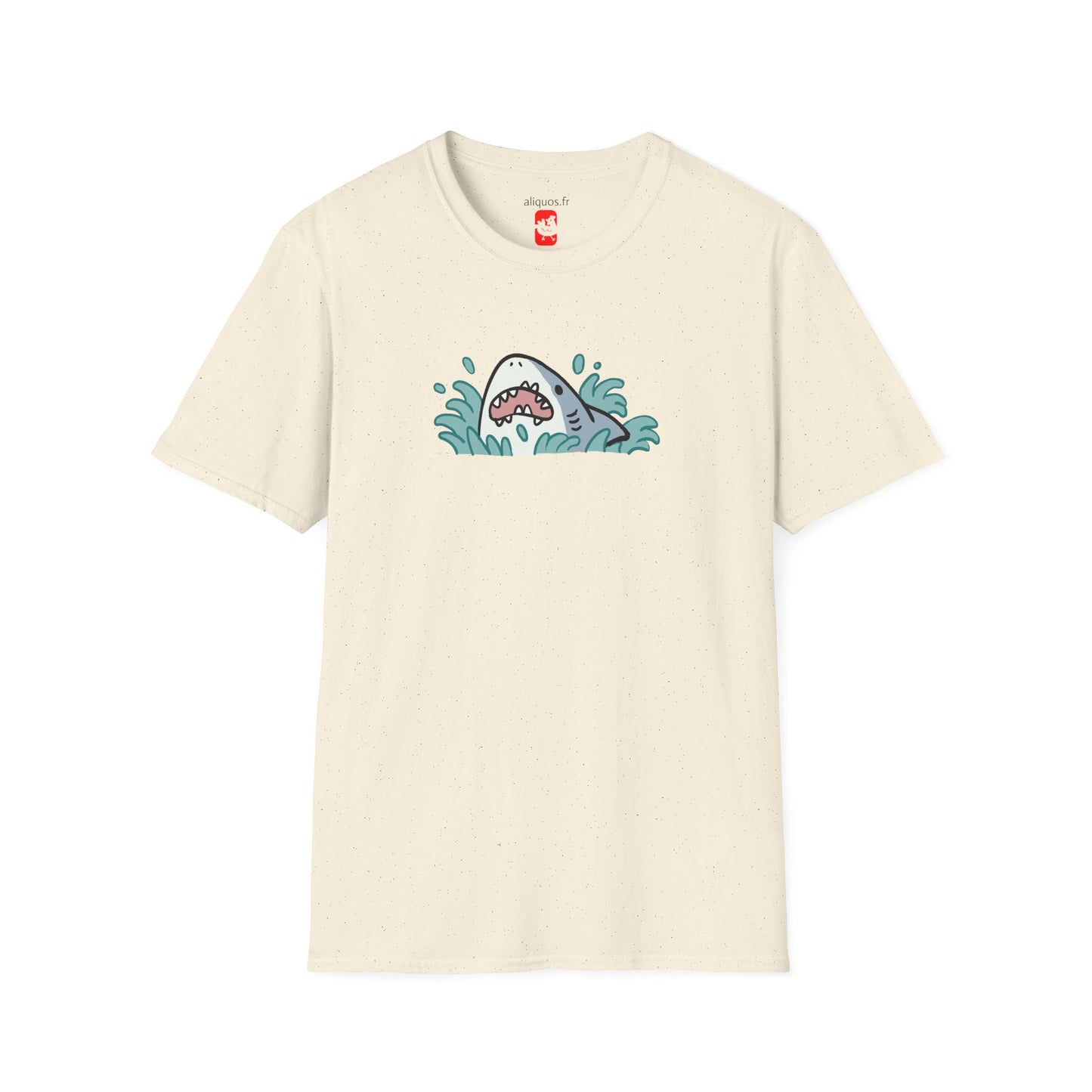 T-shirt unisexe - Surprise Shark - Aliquos