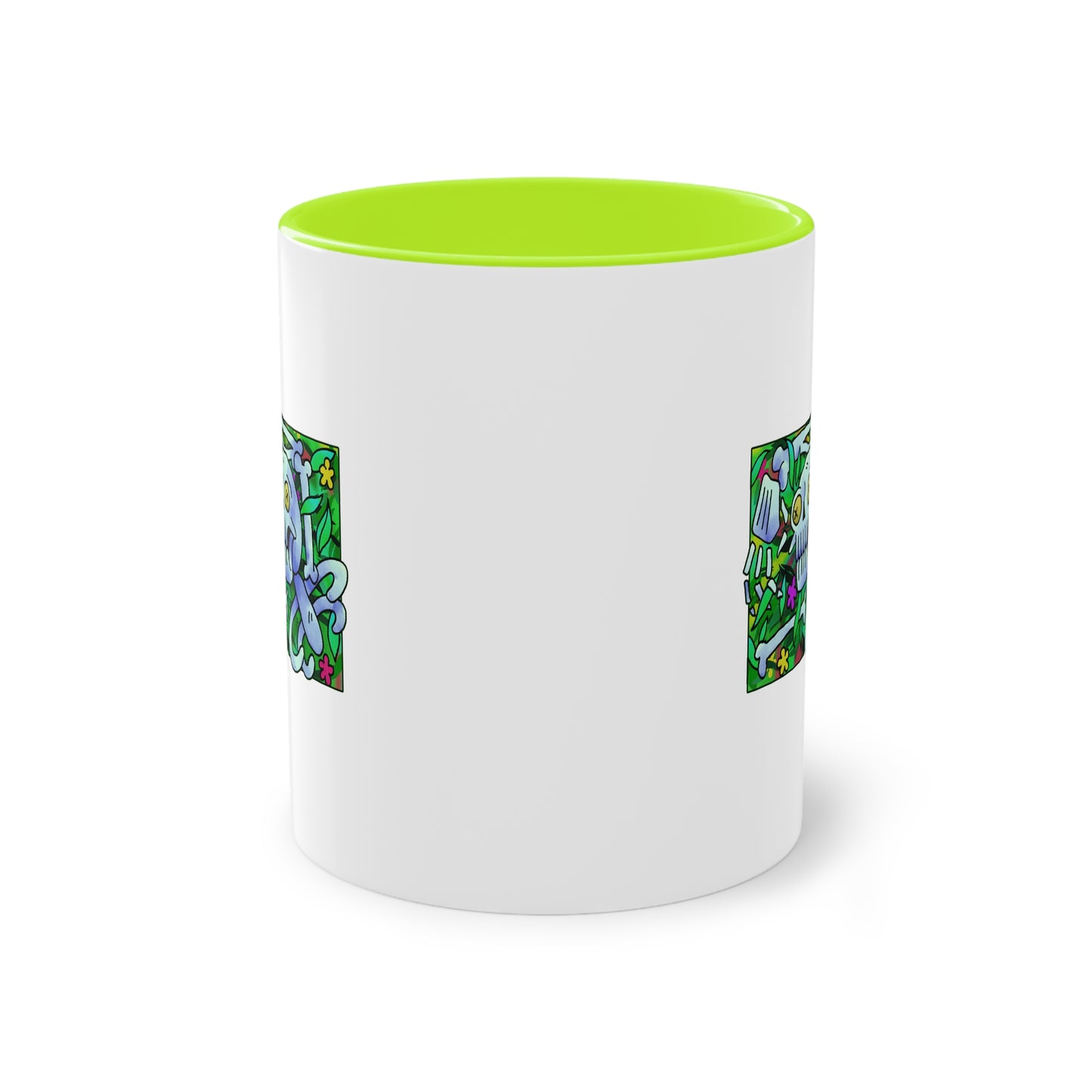 Two Tone Mug - 'What Remains' Design - ALIQUOS