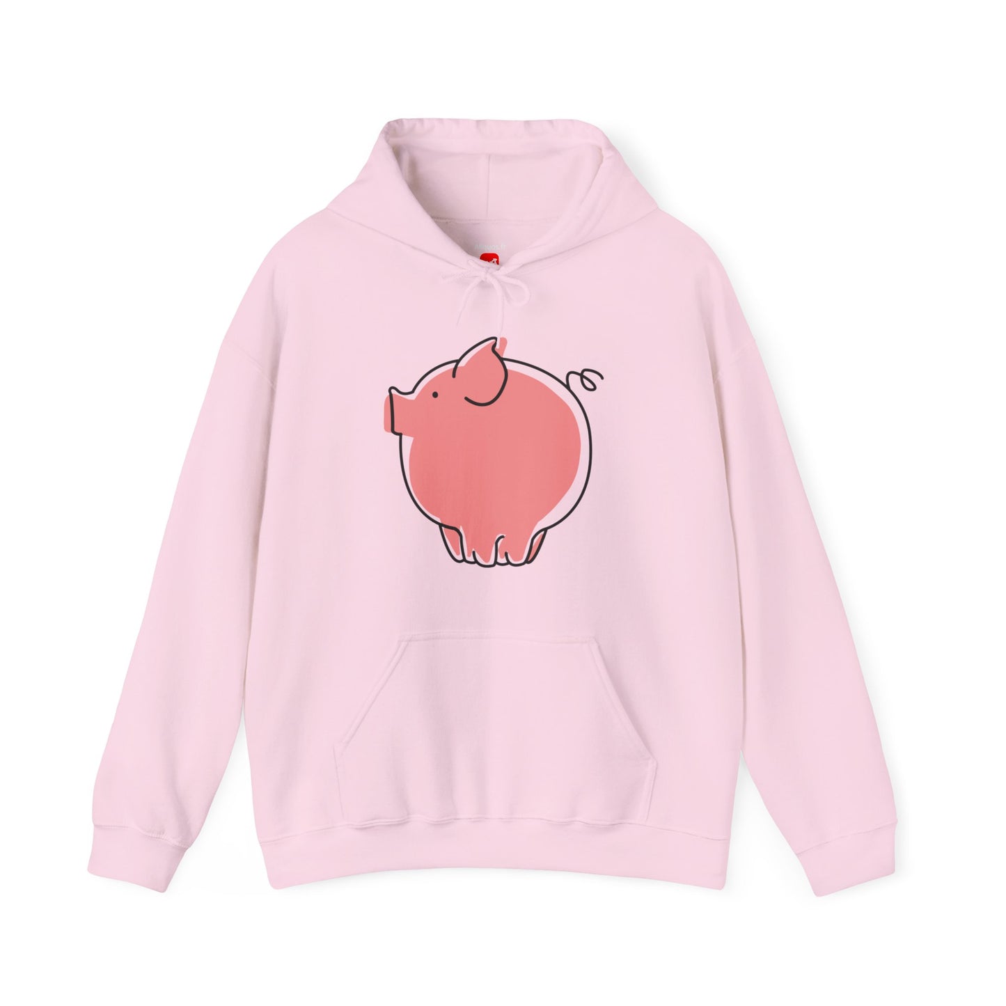 Pudgy Piggy Unisex Hooded Sweatshirt - ALIQUOS