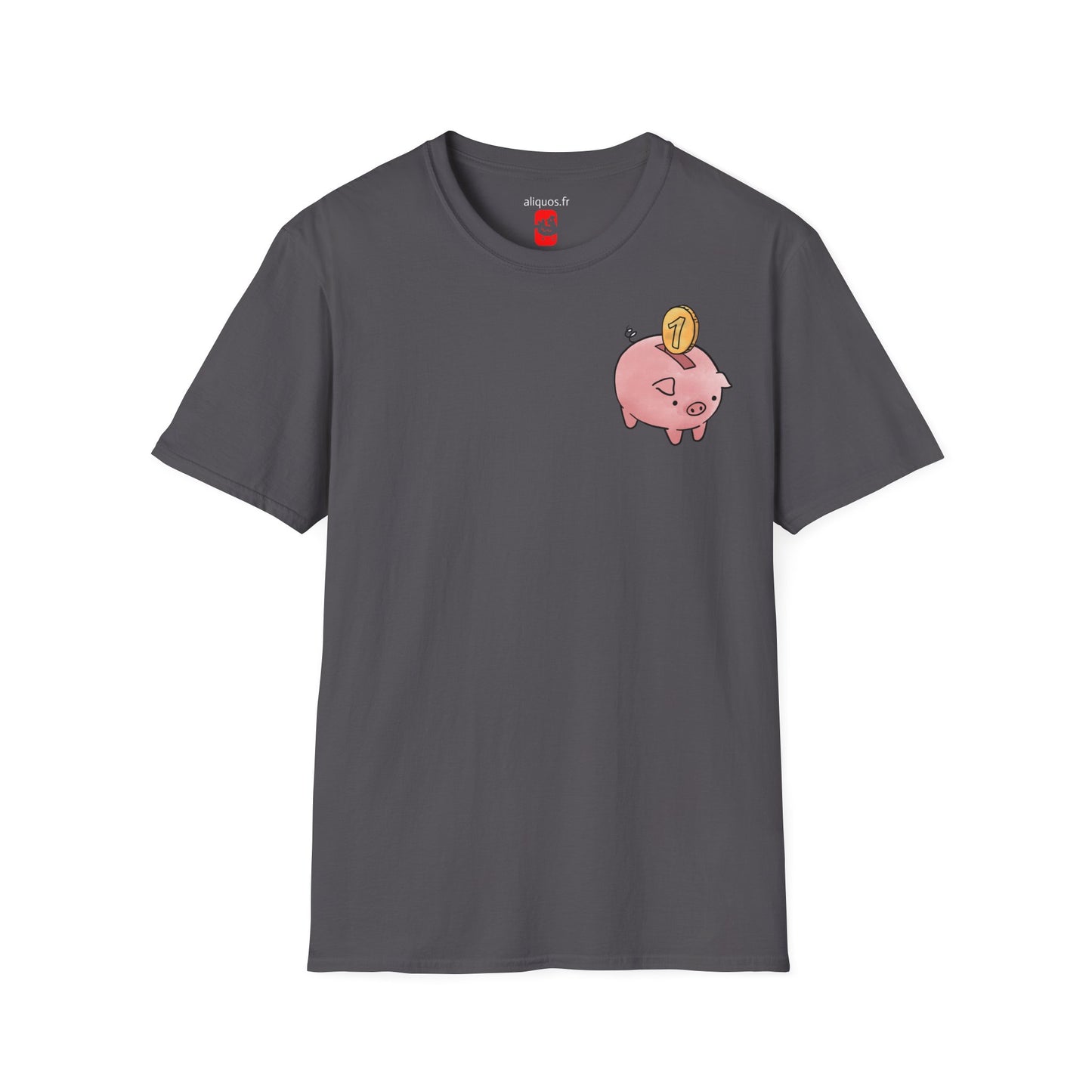 Unisex T-Shirt - Piggy Bank - Aliquos