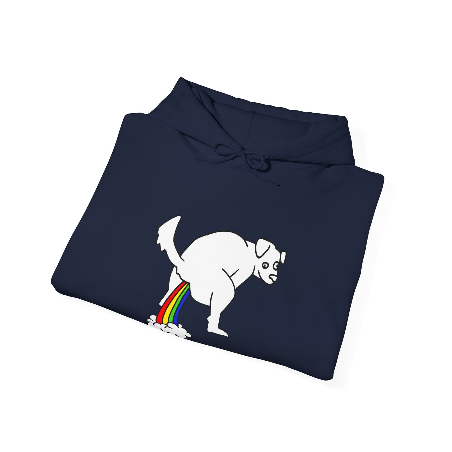 Unisex Hooded Sweatshirt - Doggy Rainbow Factory - ALIQUOS