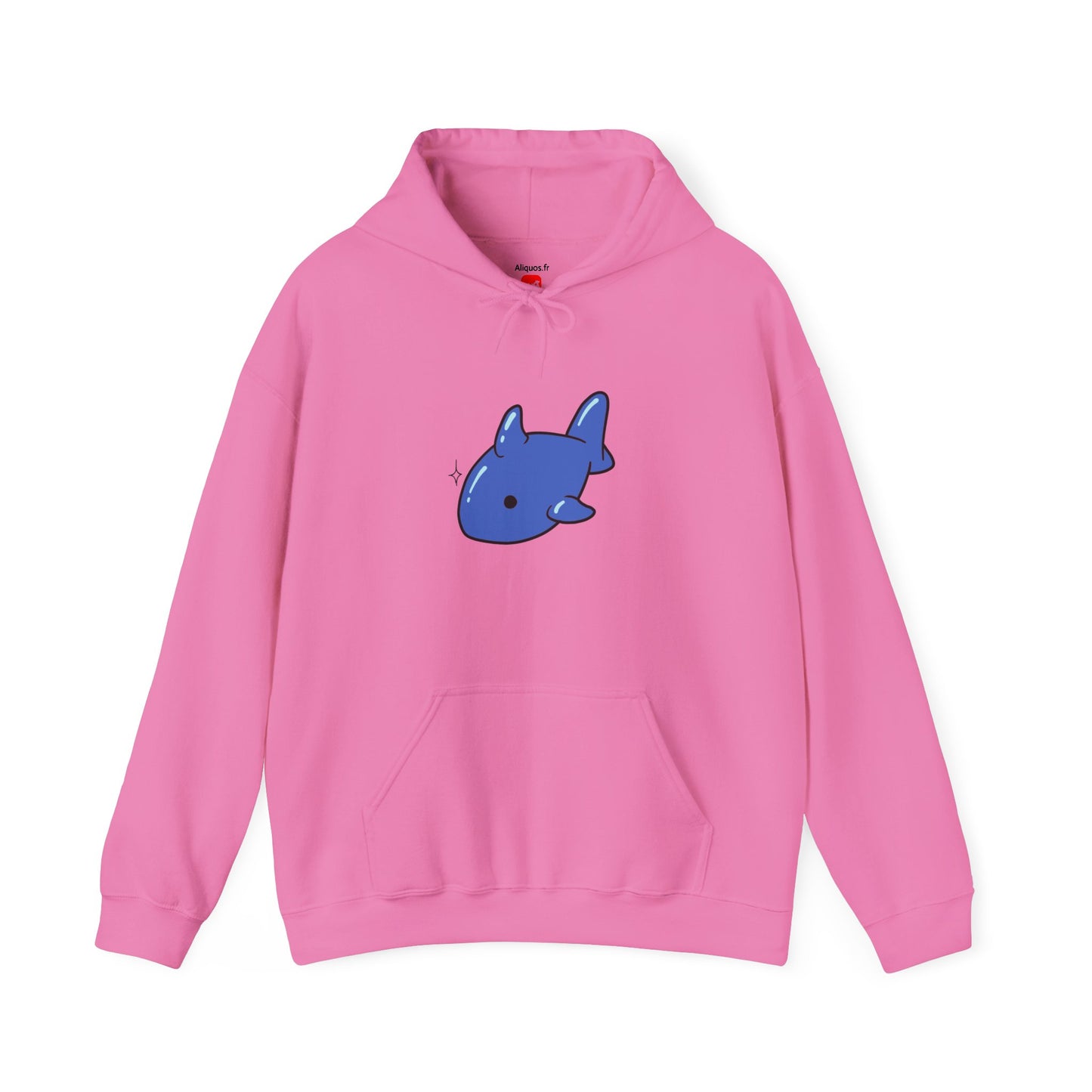 Unisex Hooded Sweatshirt - Floaty Shark - Aliquos