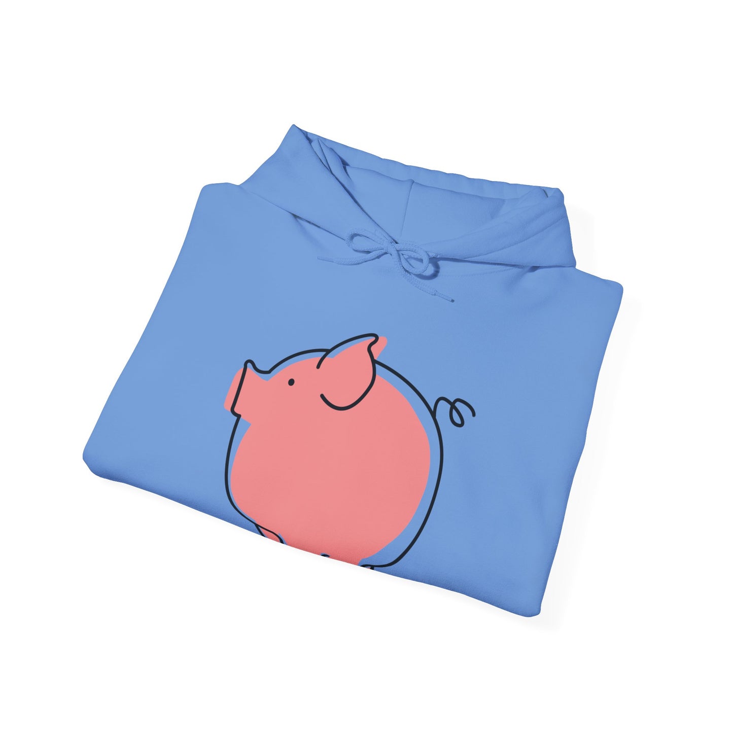 Pudgy Piggy Unisex Hooded Sweatshirt - ALIQUOS