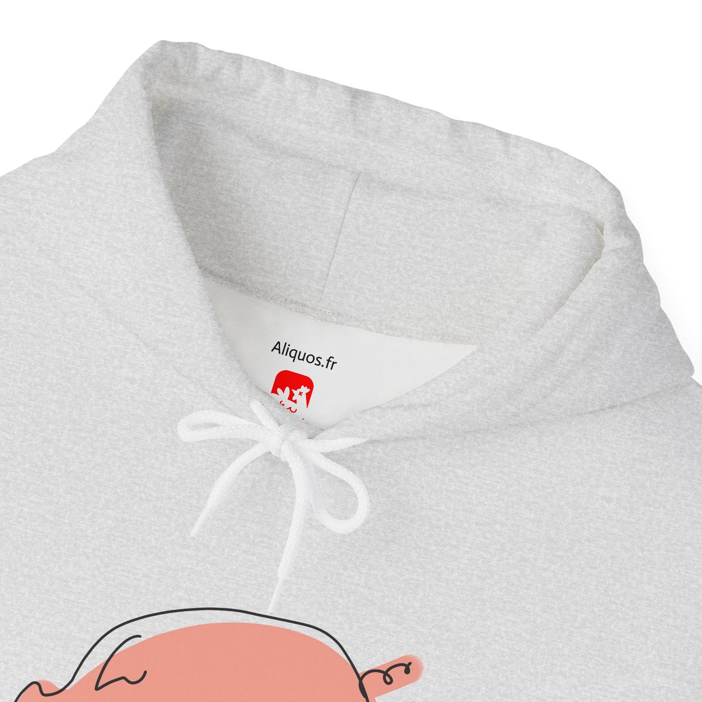 Chubby Piggy Unisex Hooded Sweatshirt - ALIQUOS