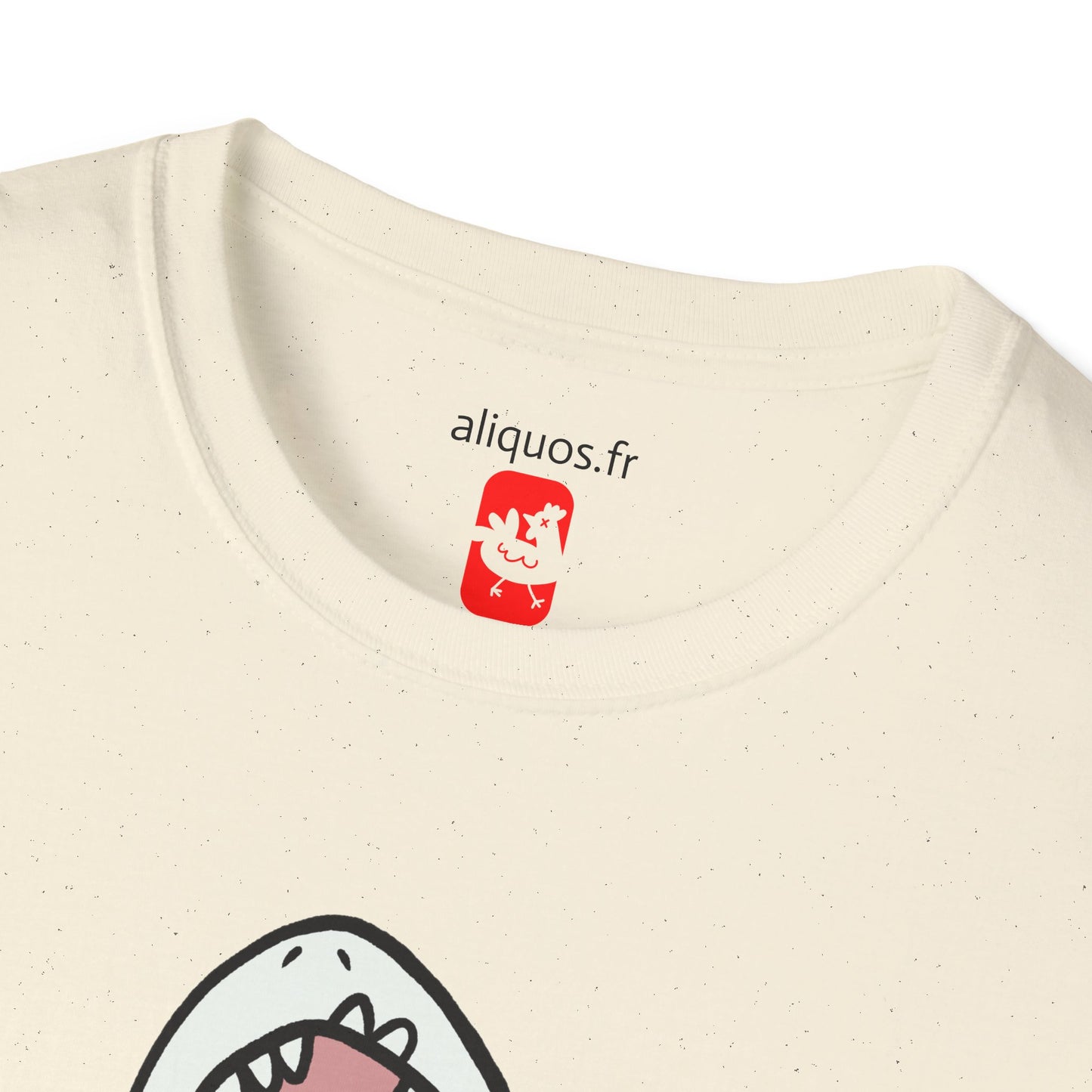 Unisex T-Shirt - Screaming Shark - Aliquos