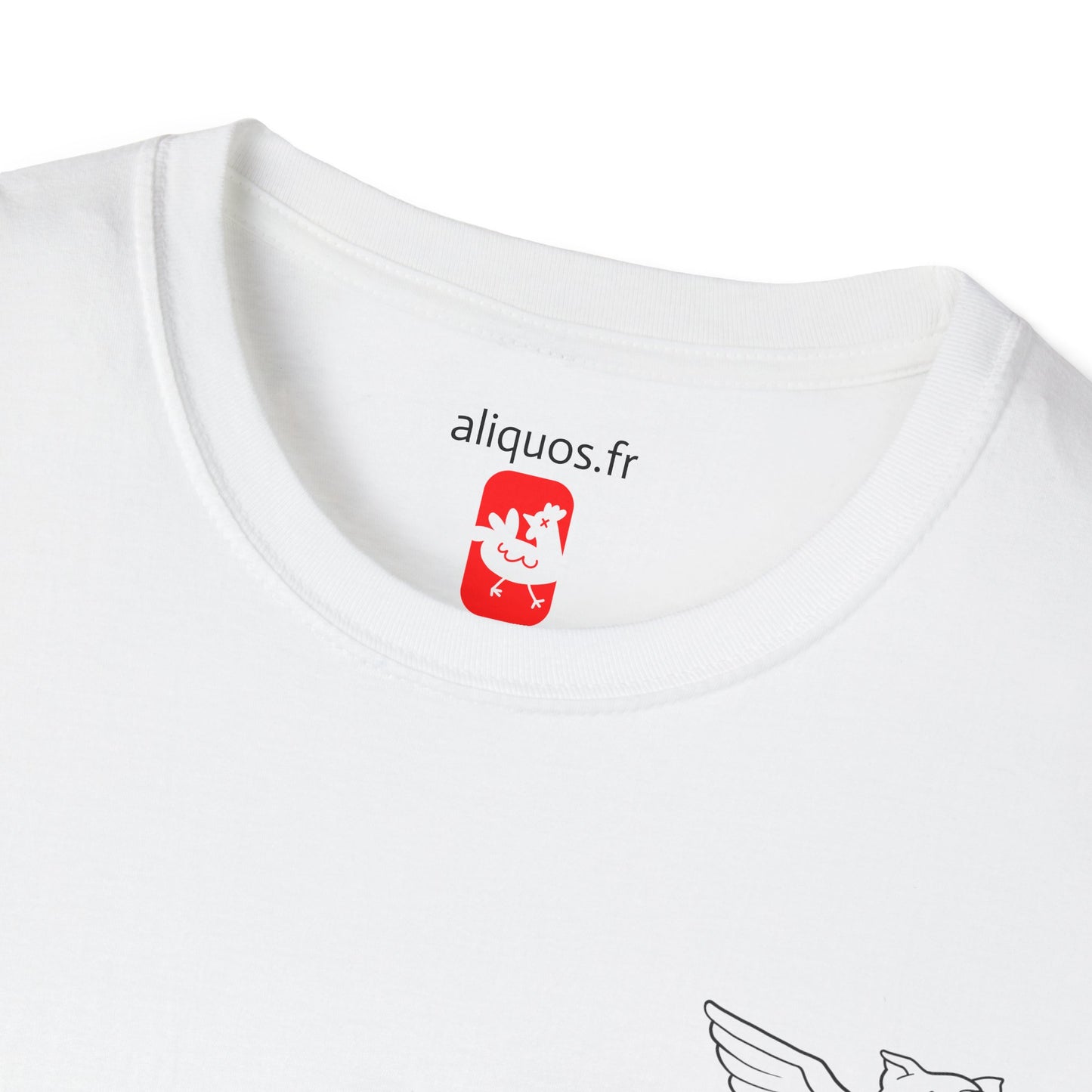 Flying Piggy Unisex Tee - ALIQUOS