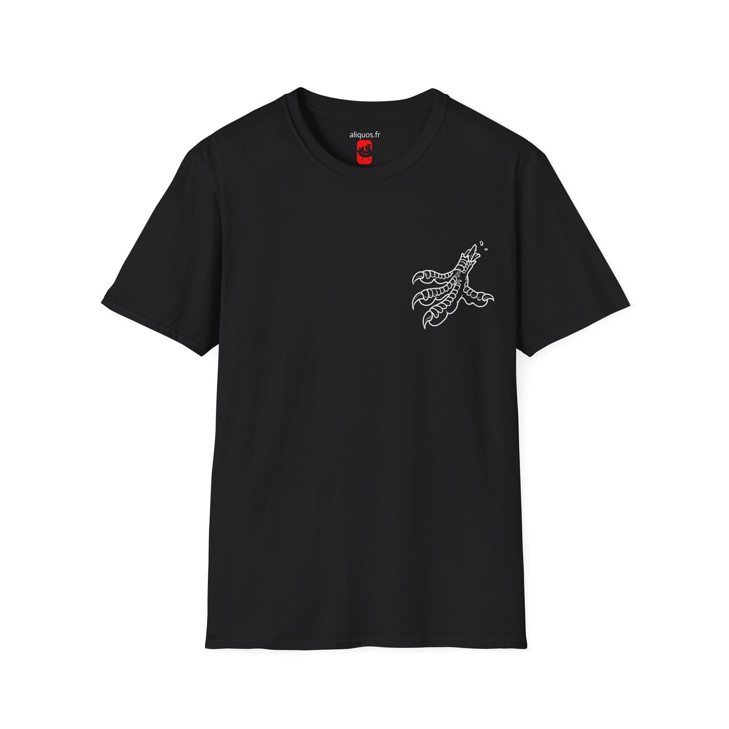 Raven Leg Tattoo Unisex T shirt - ALIQUOS