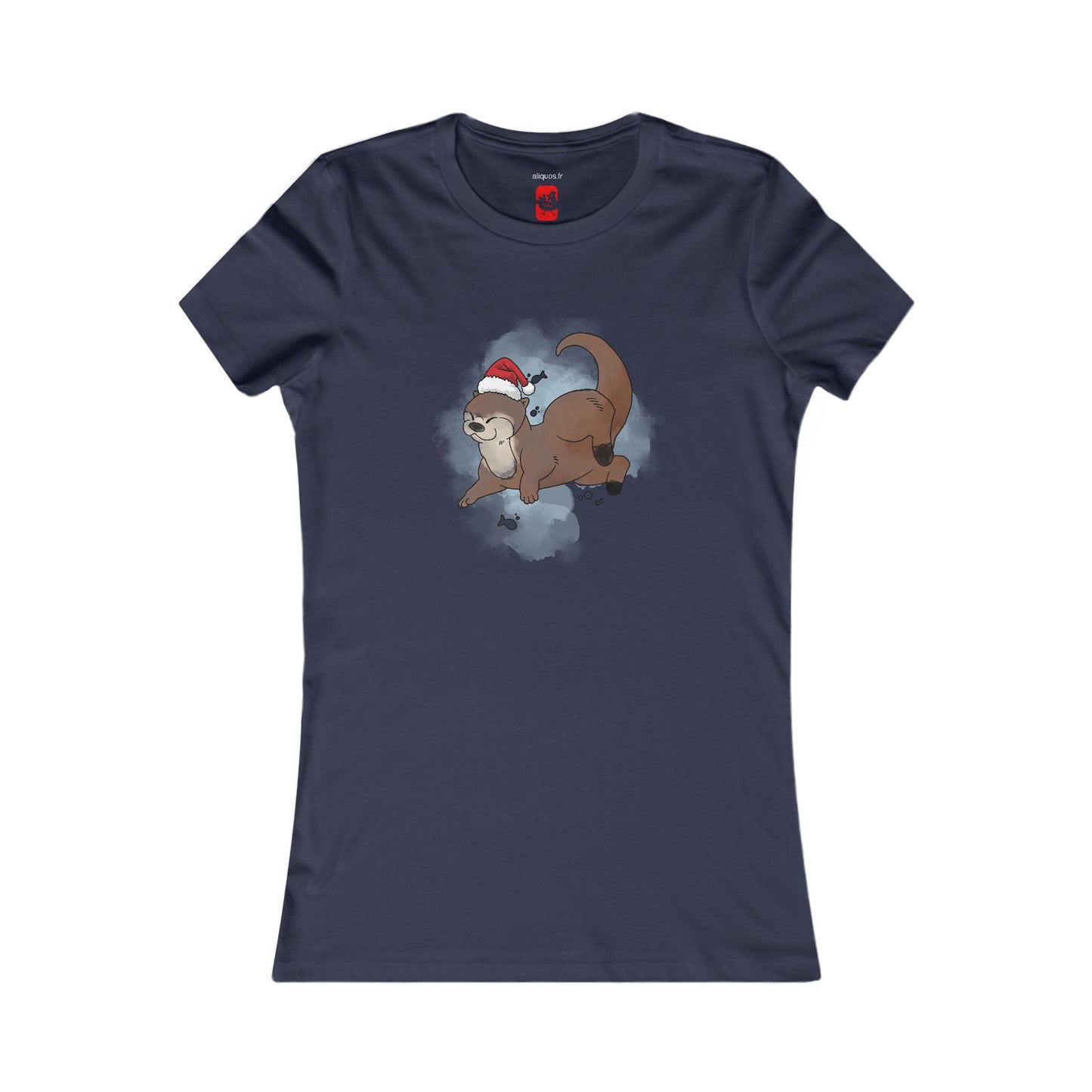Damen T-Shirt - Weihnachtsotter 1
