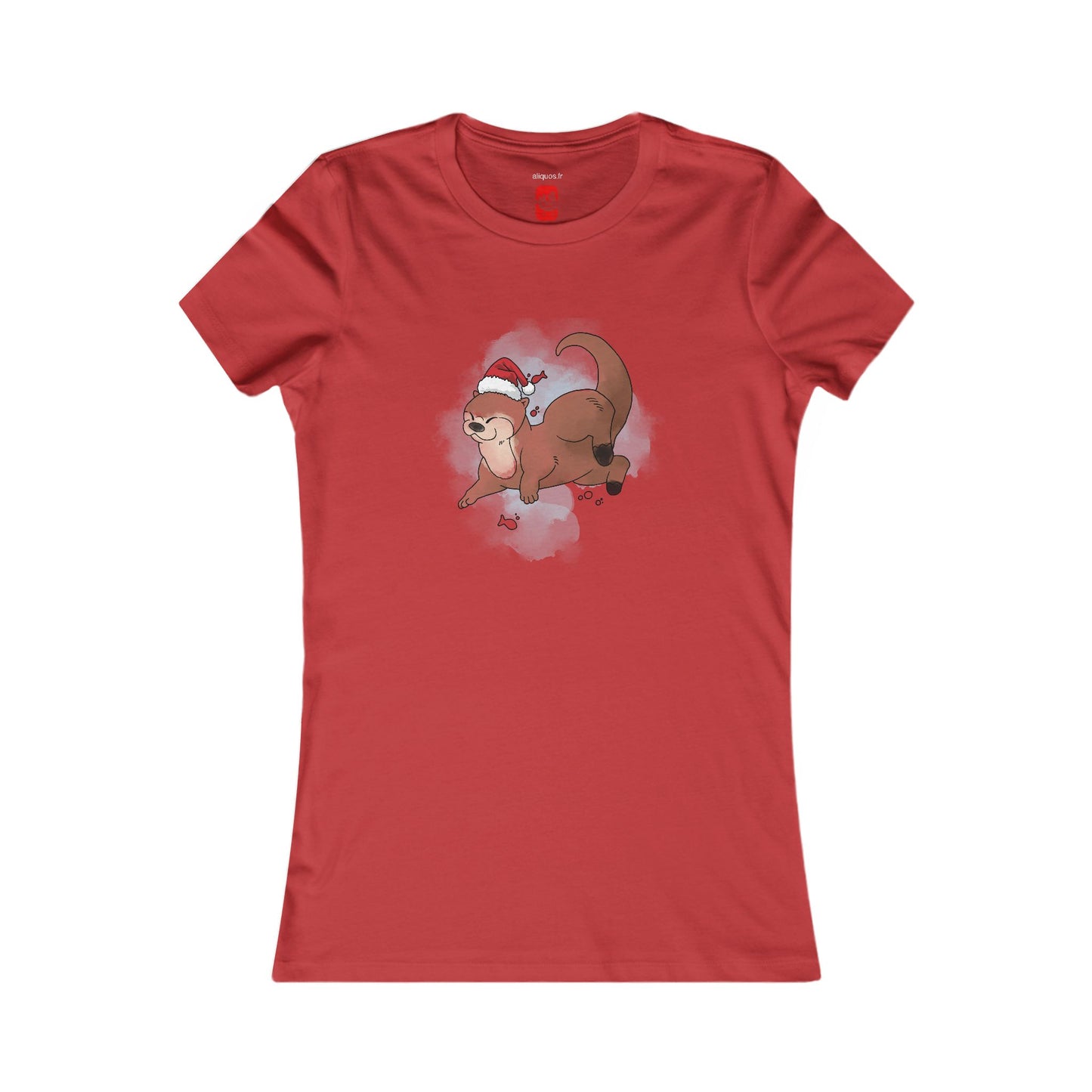 Damen T-Shirt - Weihnachtsotter 1