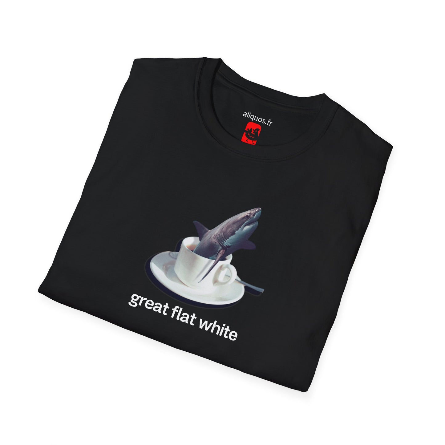 T-shirt unisexe – Great Flat White – Aliquos