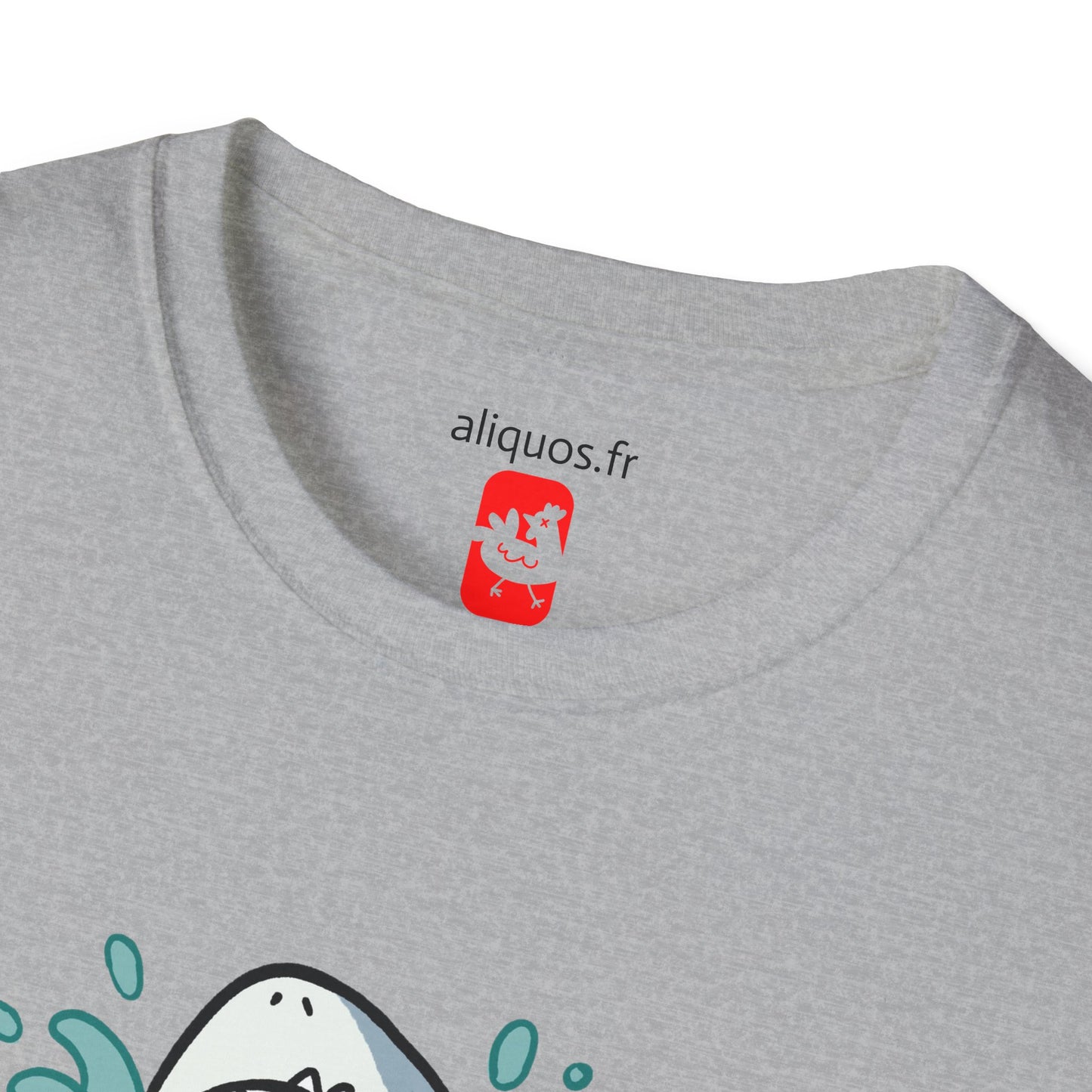 T-shirt unisexe - Surprise Shark - Aliquos