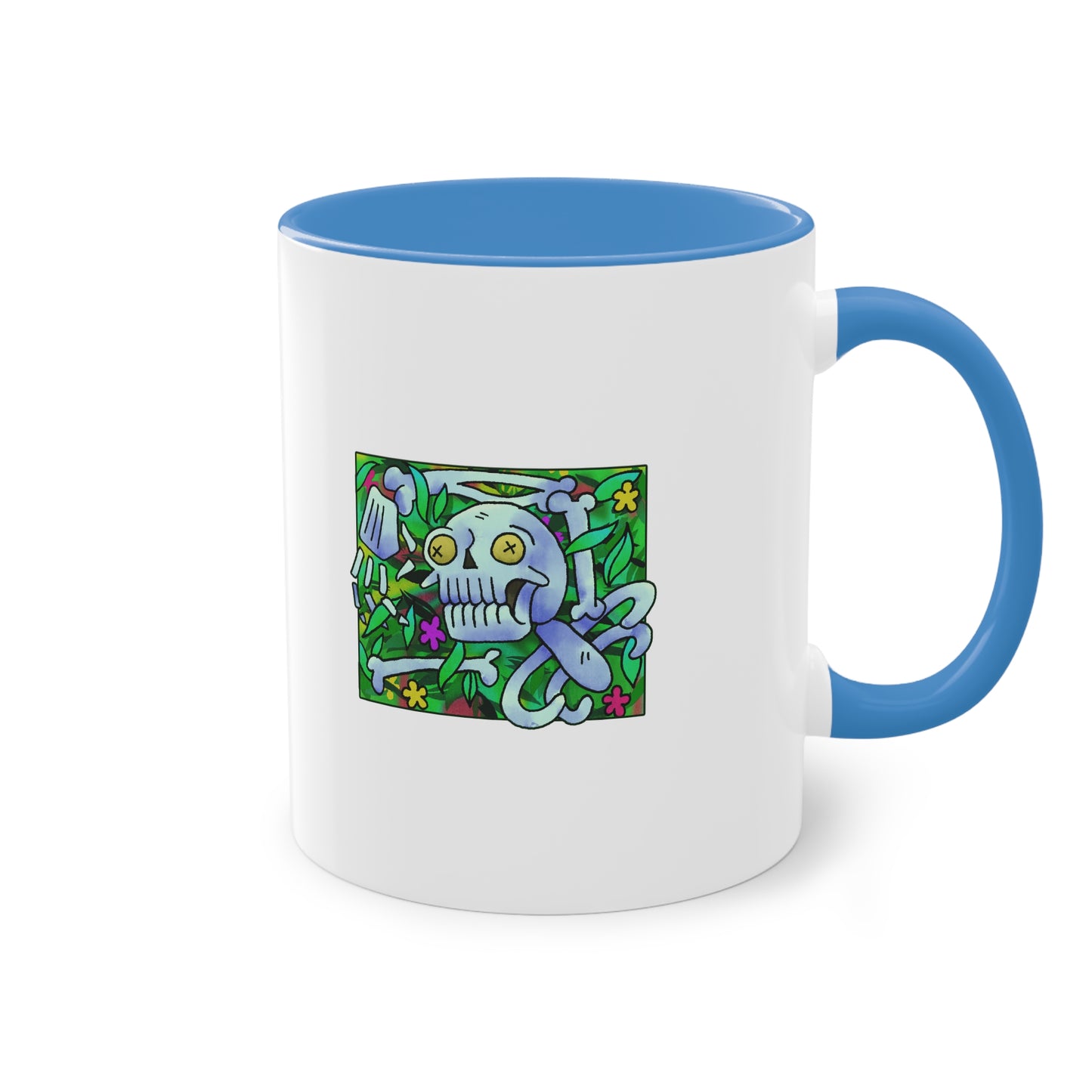 Two Tone Mug - 'What Remains' Design - ALIQUOS