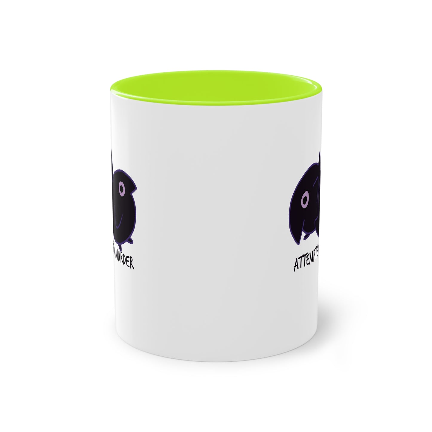 Two Tone Mug - Attempted Murder Design - ALIQUOS