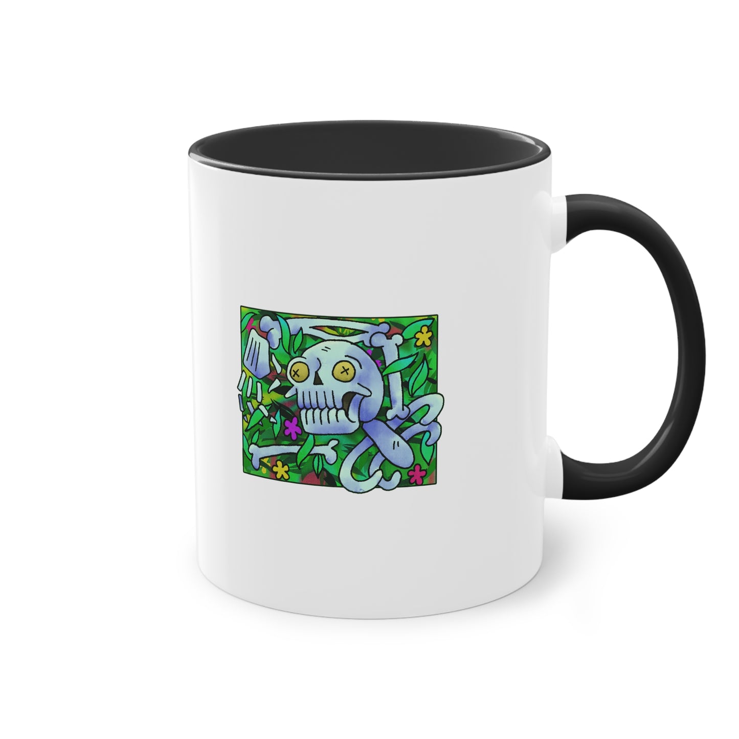 Two Tone Mug - 'What Remains' Design - ALIQUOS