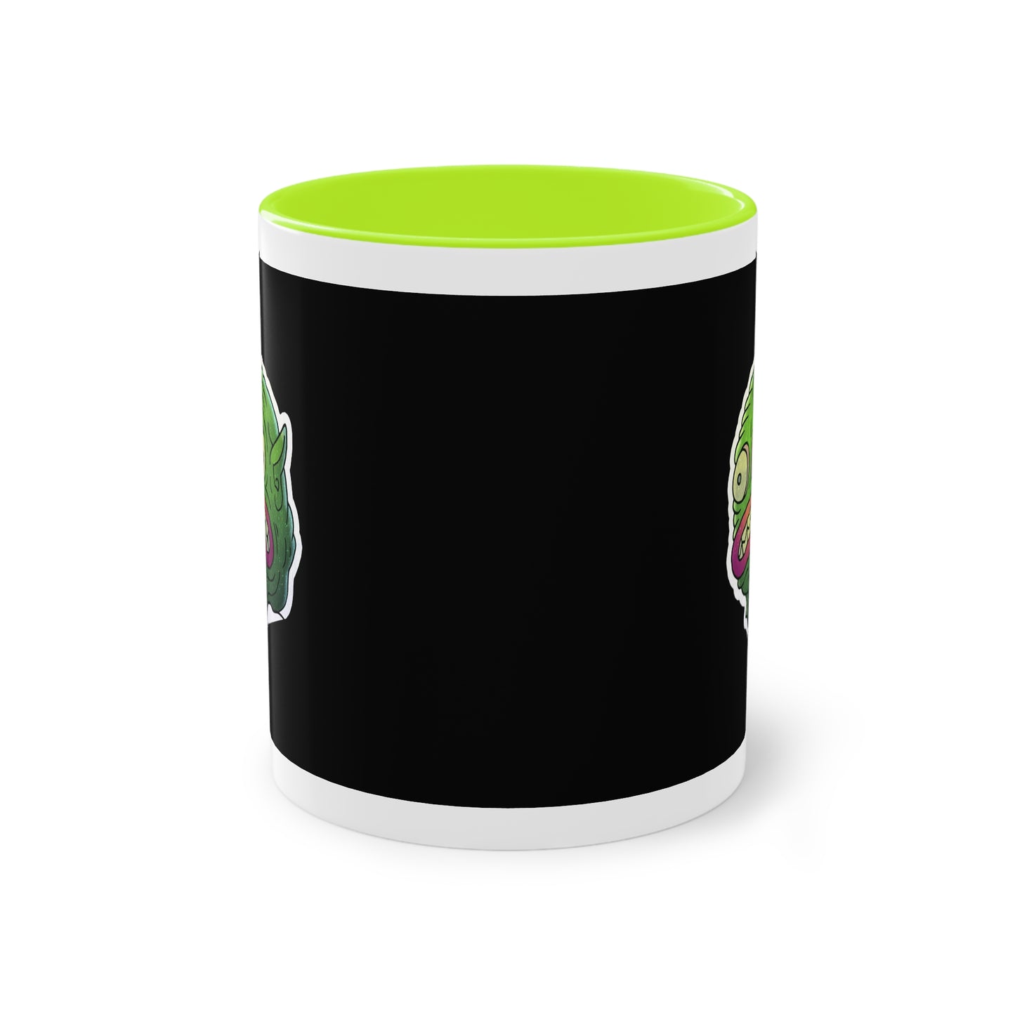 Two Tone Mug - Water Monster Design - ALIQUOS