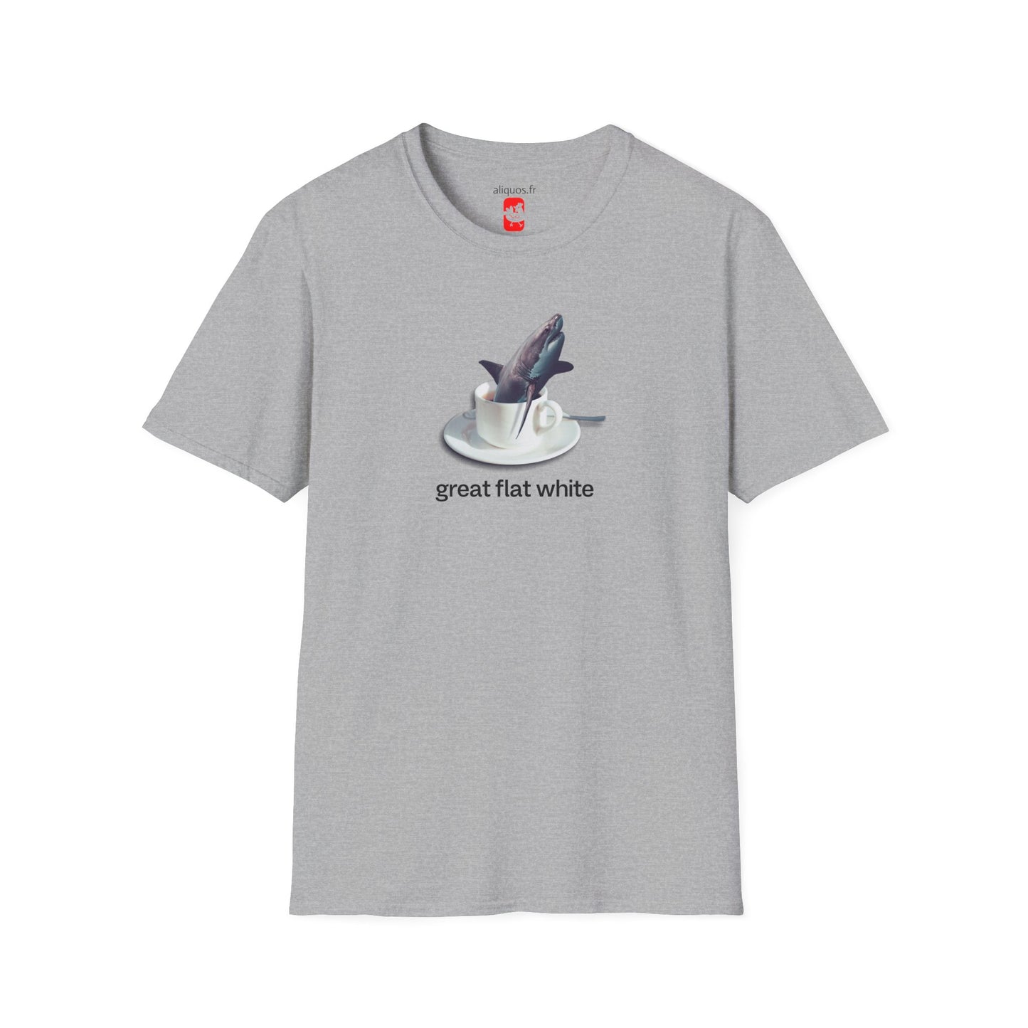 T-shirt unisexe – Great Flat White – Aliquos