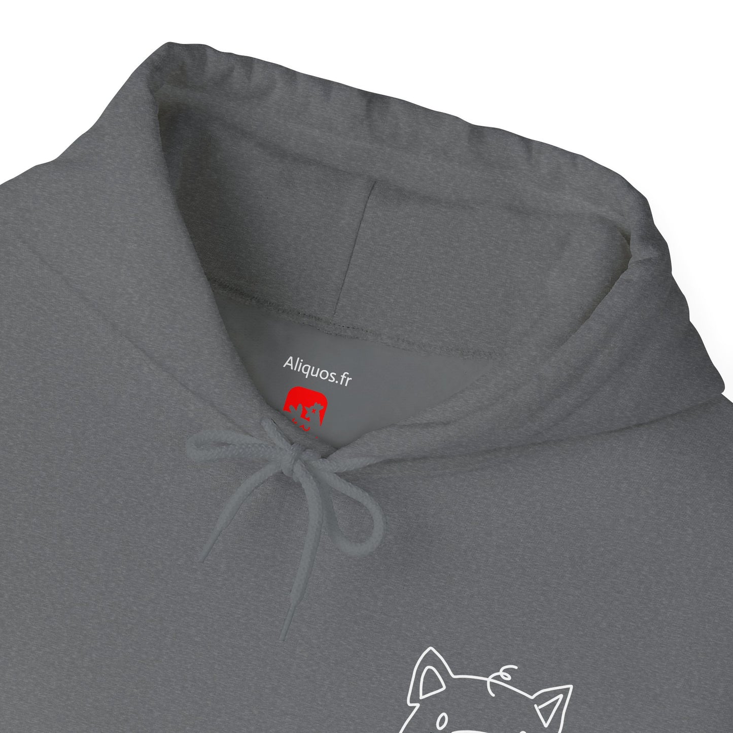 Piggy Face Unisex Hooded Sweatshirt - ALIQUOS