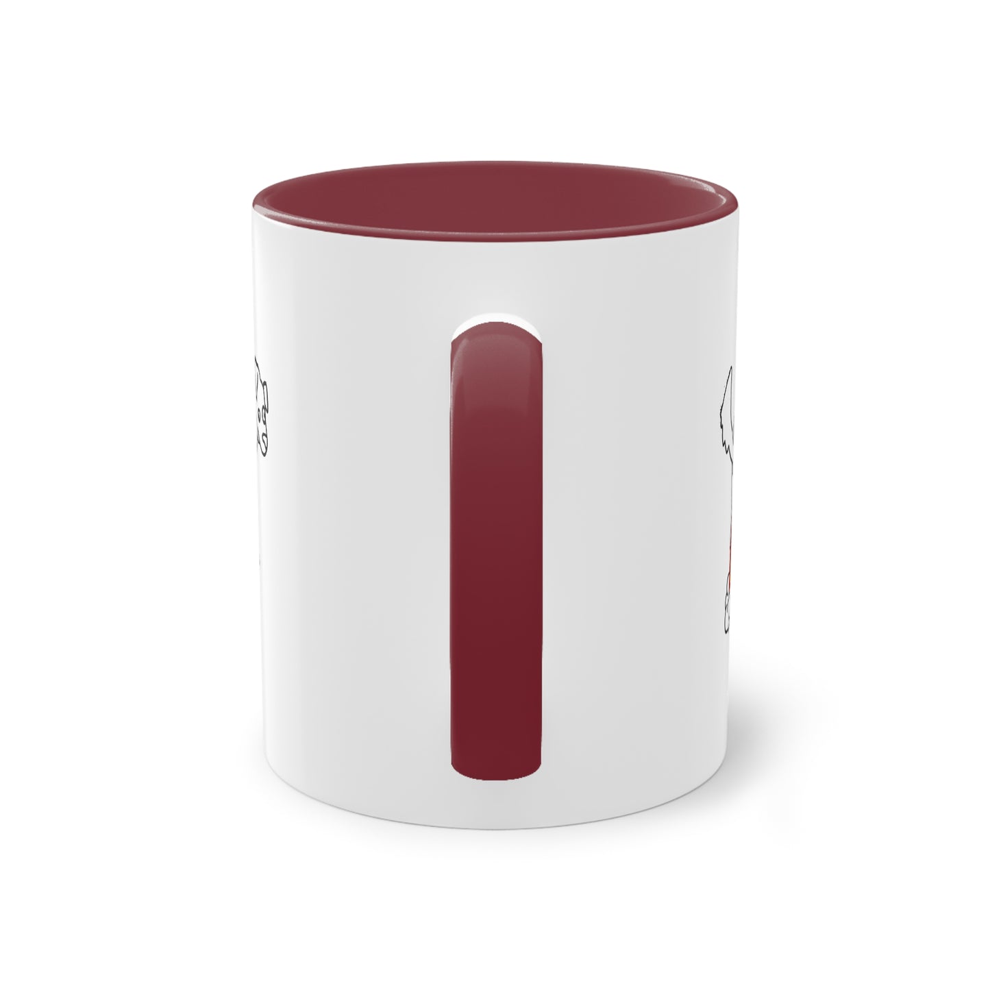 Two Tone Mug - Doggy Rainbow Factory - ALIQUOS