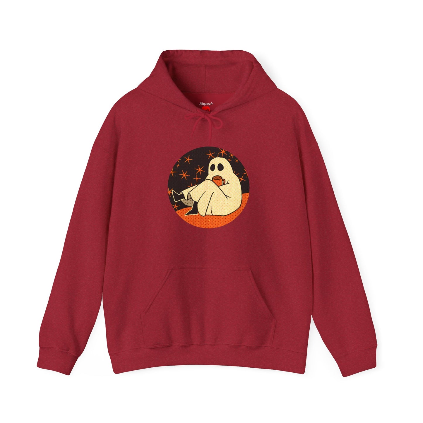 Sweat à capuche unisexe - Motif « Moonlit Coffee »