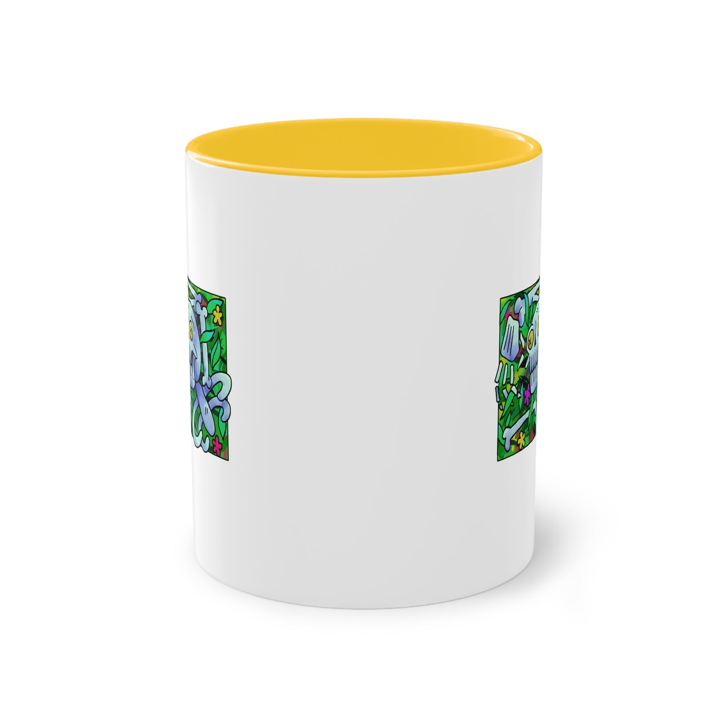 Two Tone Mug - 'What Remains' Design - ALIQUOS