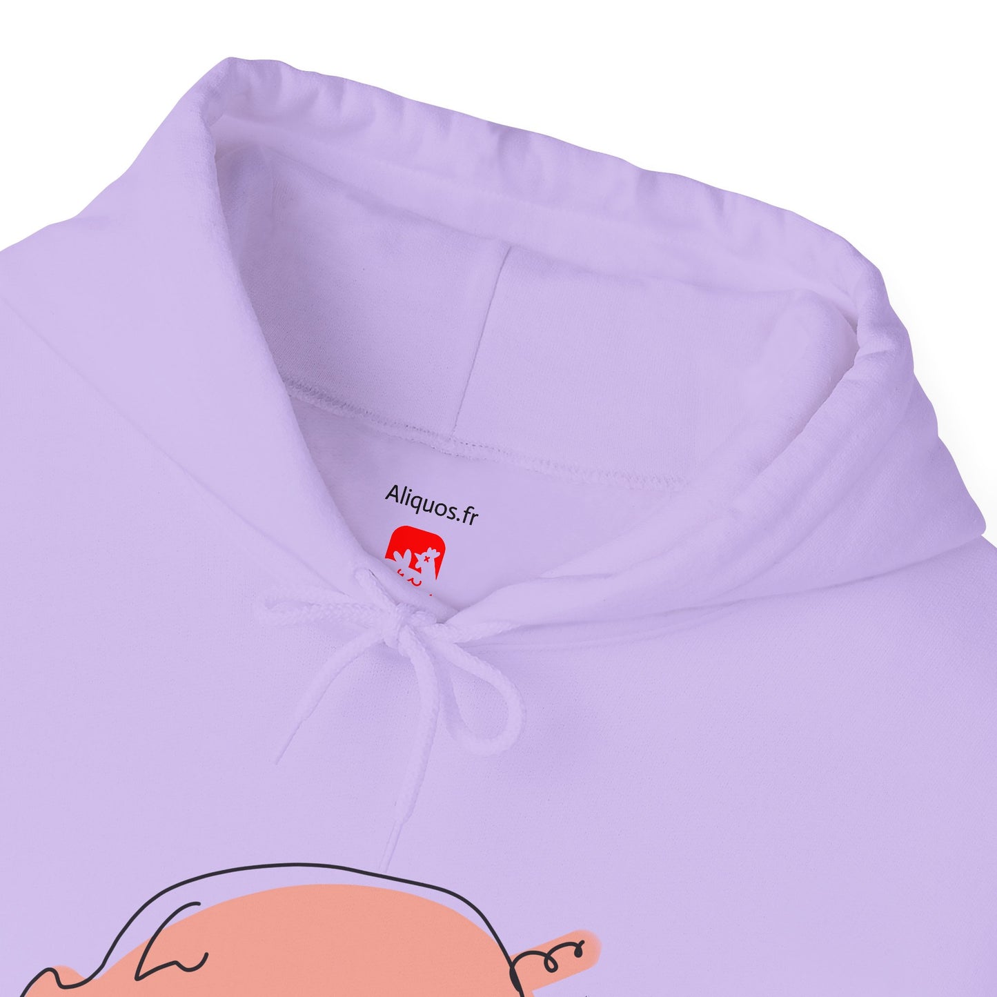 Chubby Piggy Unisex Hooded Sweatshirt - ALIQUOS