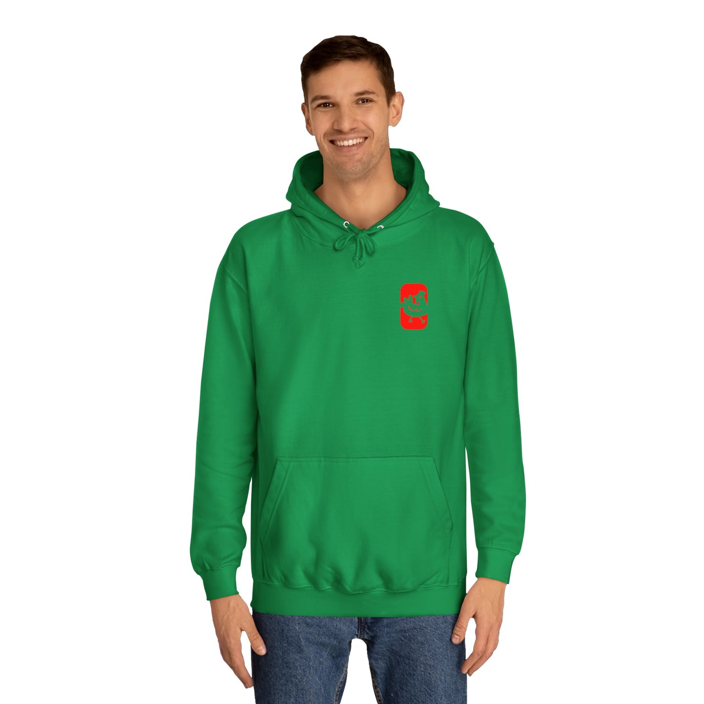 Unisex College Hoodie UNIQUOS Classic Logo - ALIQUOS