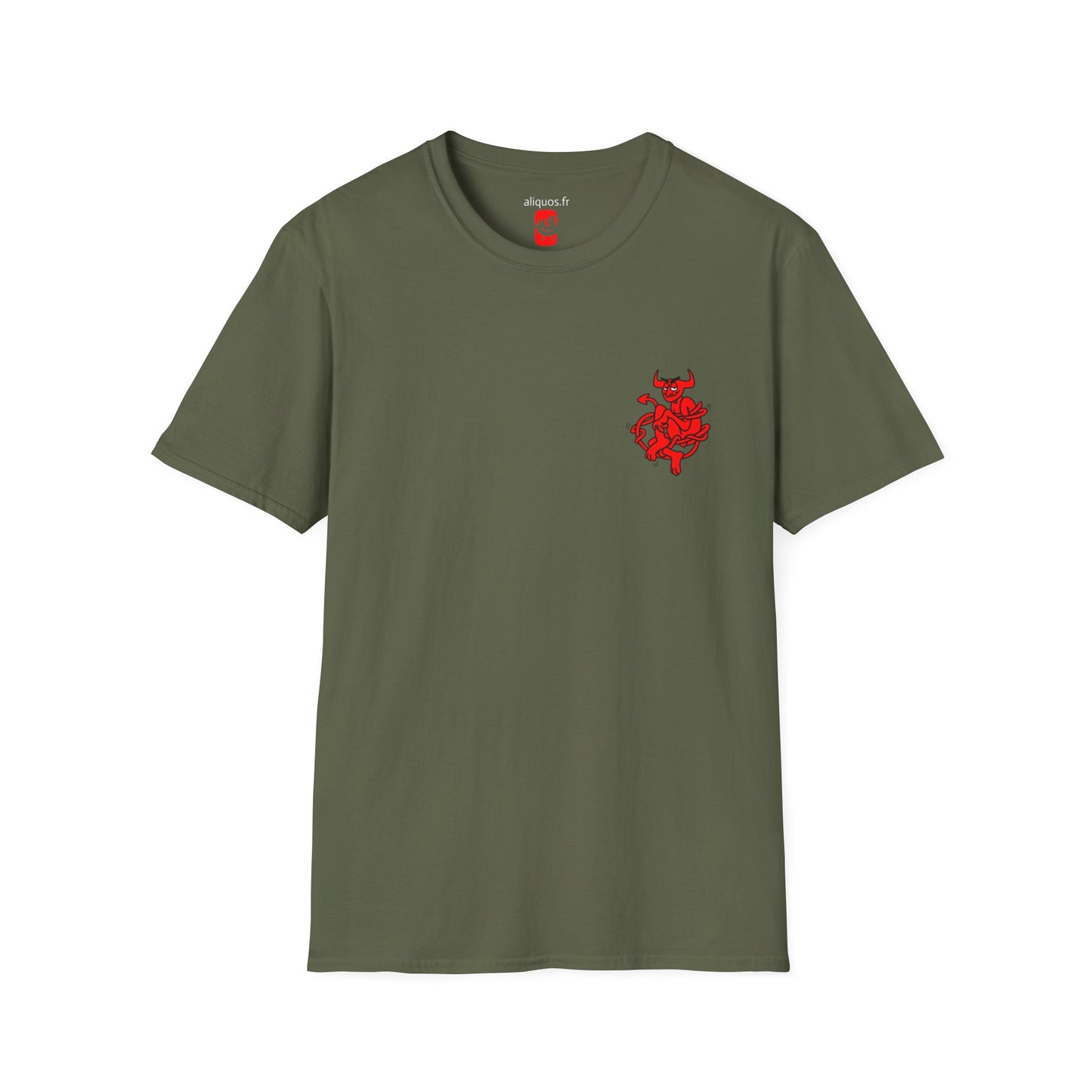 Sneaky Devil Unisex T shirt - ALIQUOS